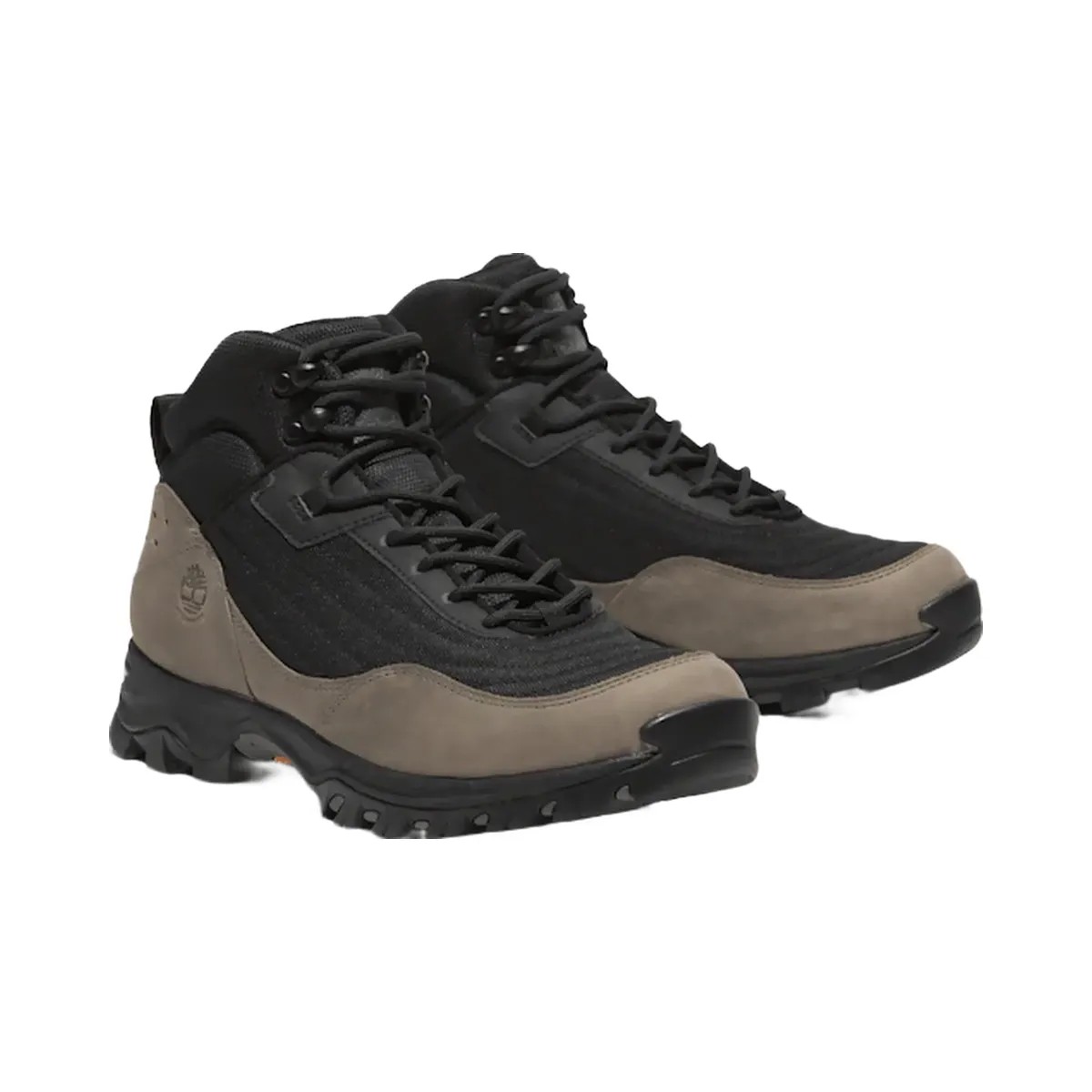 Timberland Mens Mt Maddsen Mid Waterproof Hiking Boot Black Mesh/Medium Grey - HypeFly India View 1