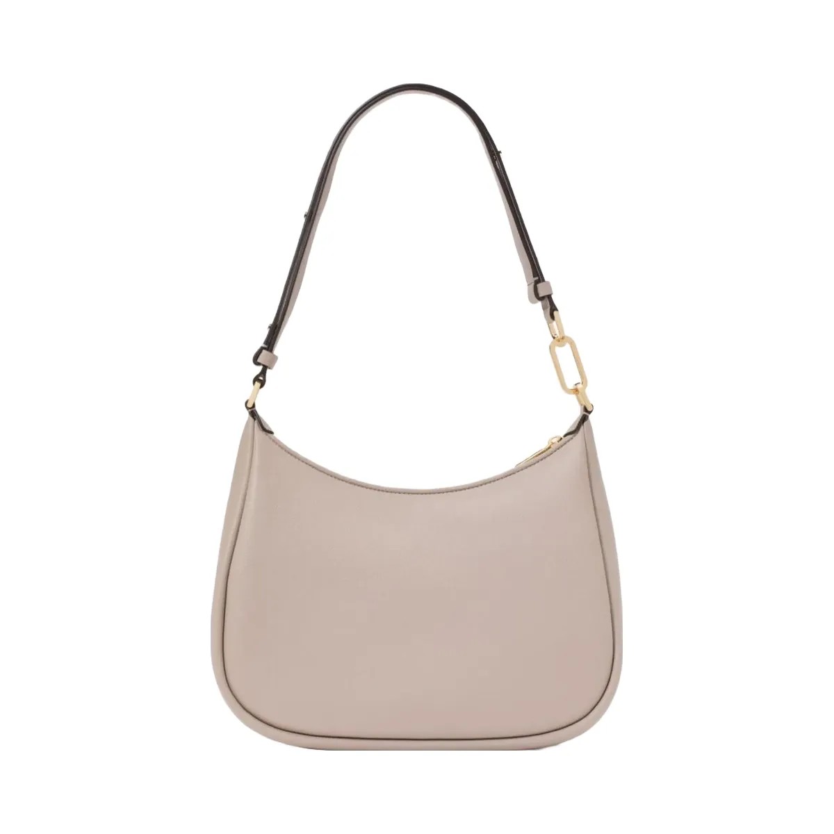 Kate Spade Kayla Woven Leather Large Shoulder Bag Cozy Grey - HypeFly India View 5