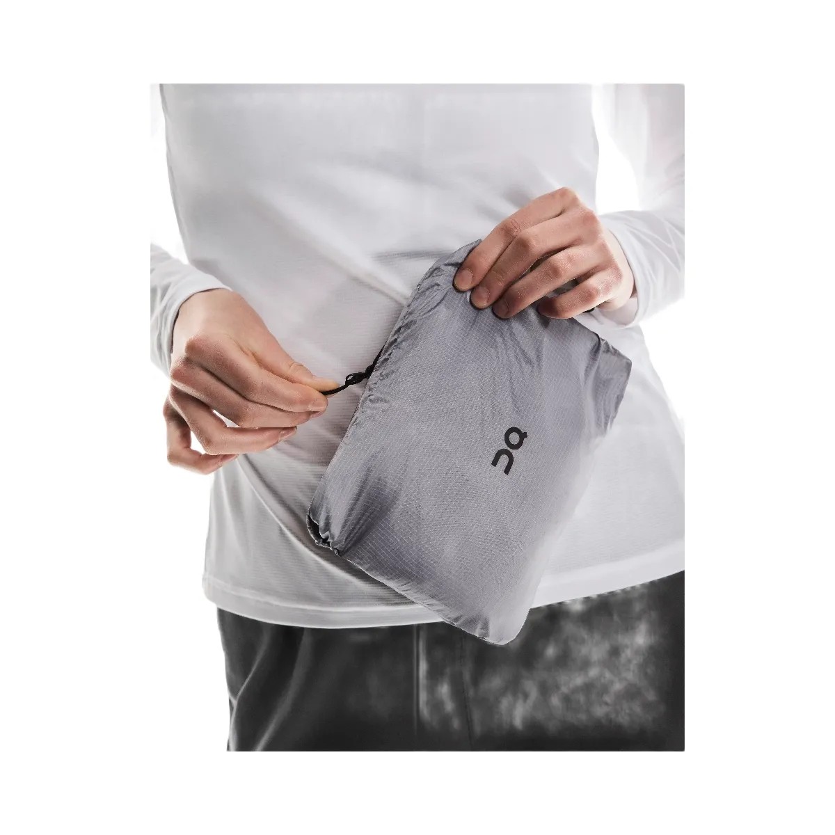 On Weather Jacket Nimbus | Lilac - HypeFly India View 2