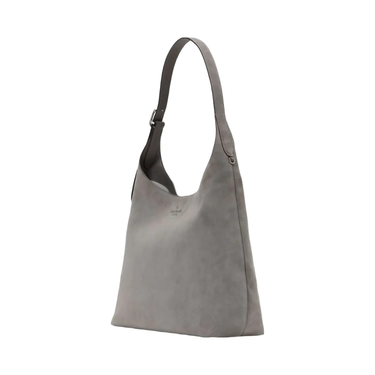 Kate Spade 454 Suede Large Shoulder Bag Hare Grey - HypeFly India View 2