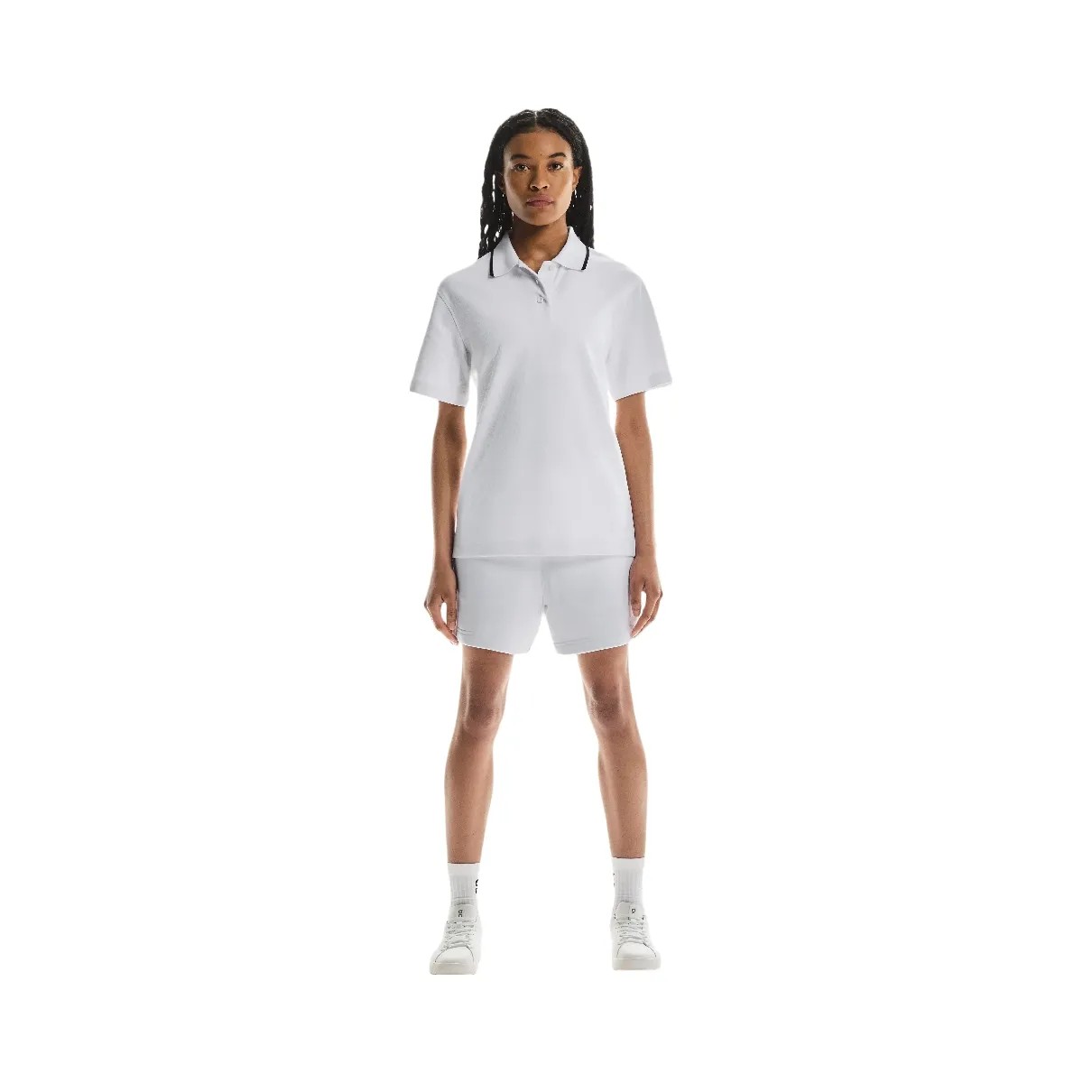 On Courtside Polo White - HypeFly India View 3