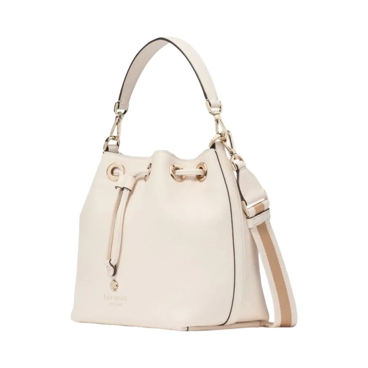 Kate Spade Emma Small Bucket Bag Parchment - HypeFly India View 3