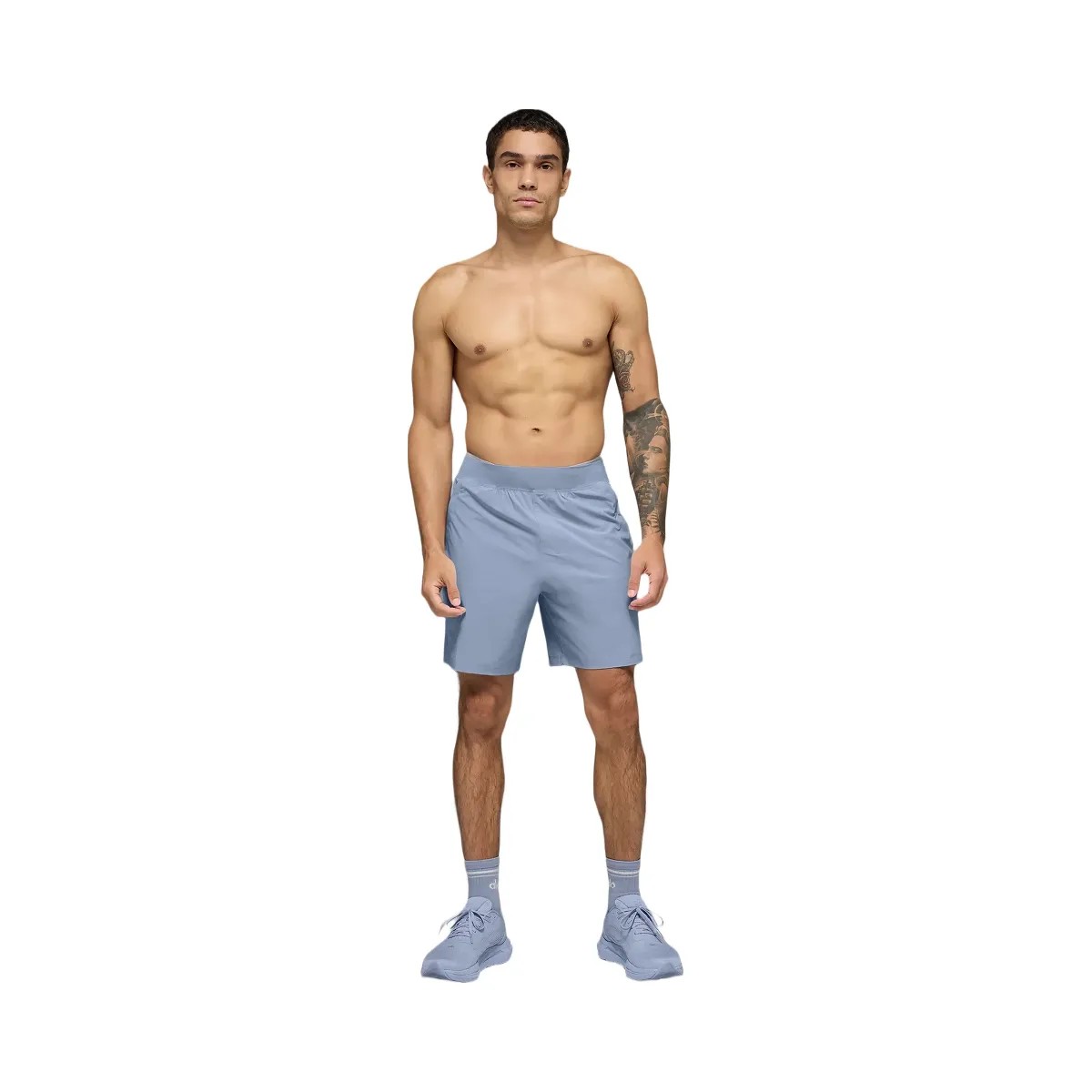 Alo Men's 7" Repetition Short - Winter Frost - HypeFly India View 1