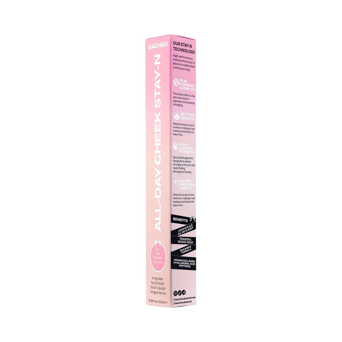 SACHEU CHEEK STAY-N All-Day Liquid Blush - HypeFly India View 1
