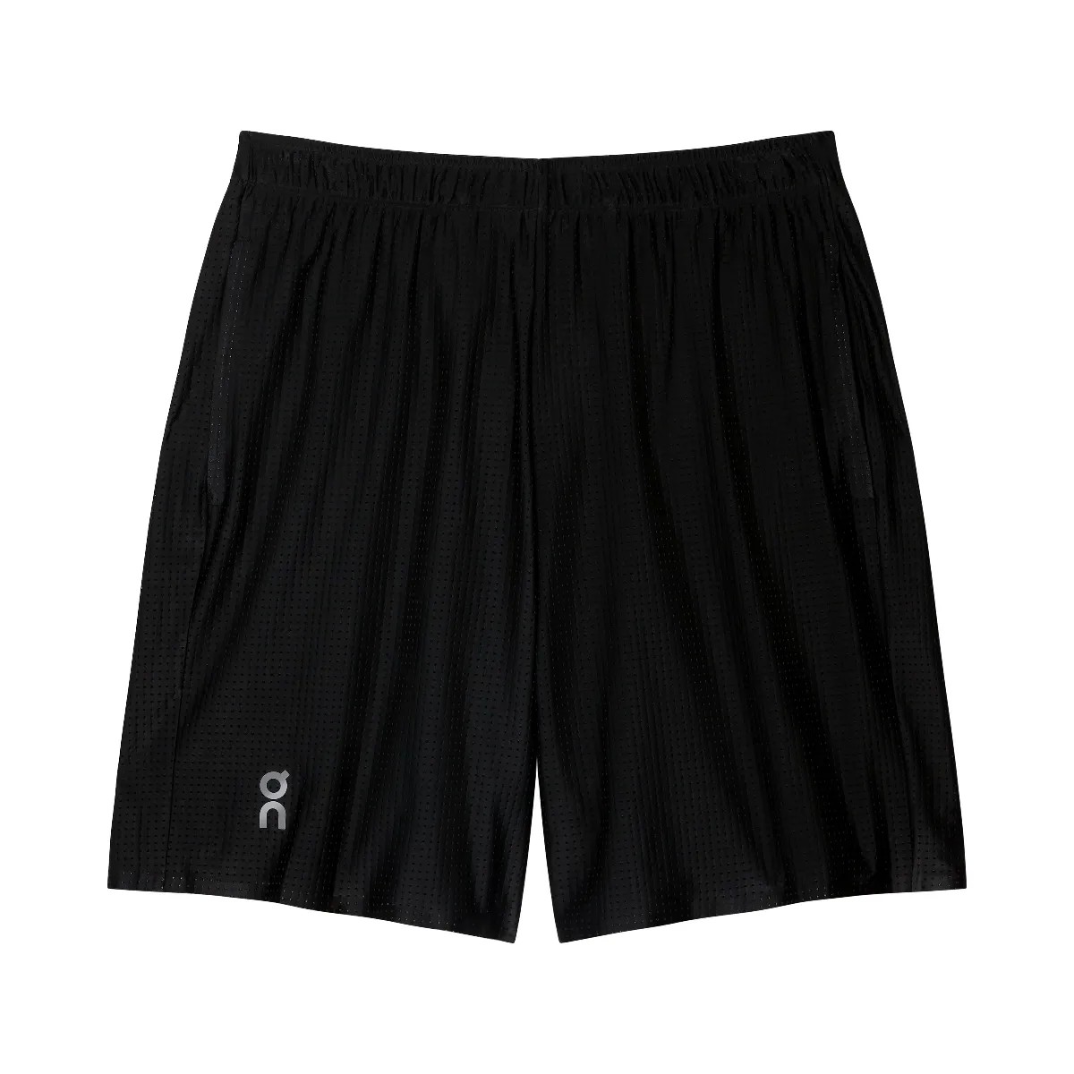 On Pace Mesh Shorts Black - HypeFly India View 1