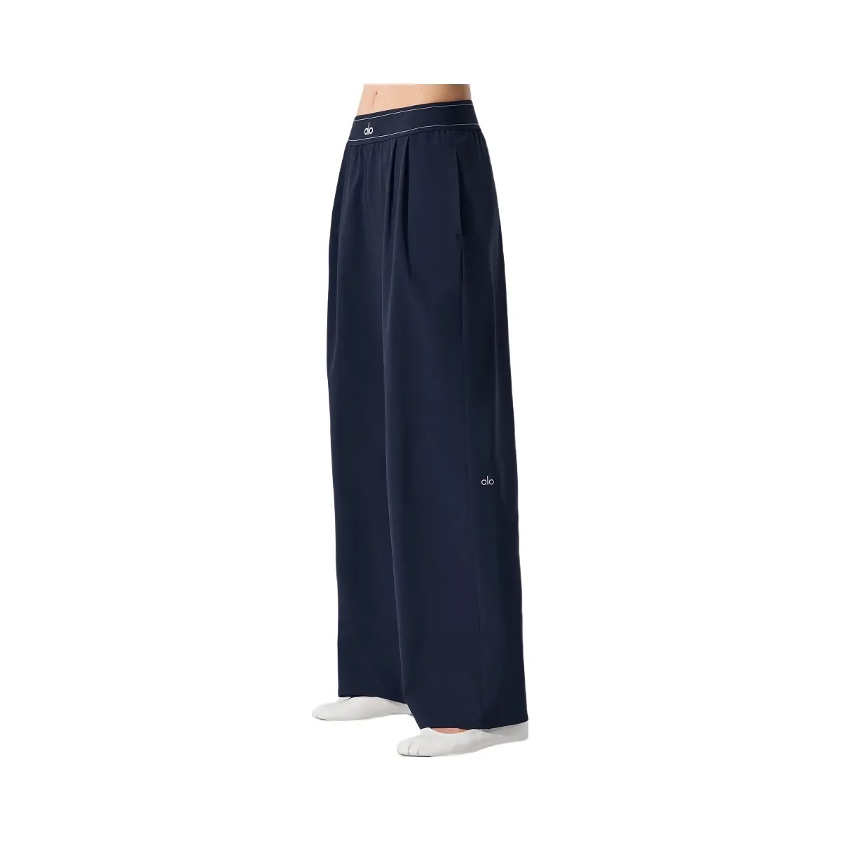 Alo Women's Suit Up Trouser (Regular) - Navy - HypeFly India View 5