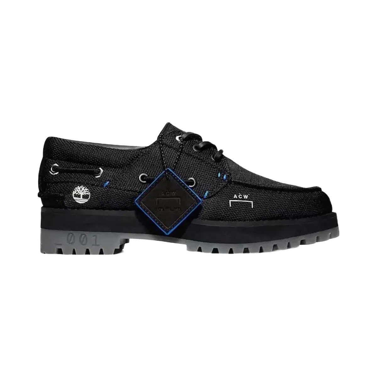 Timberland 3-Eye Classic Lug A-Cold-Wall Future73 Black - HypeFly India View 1
