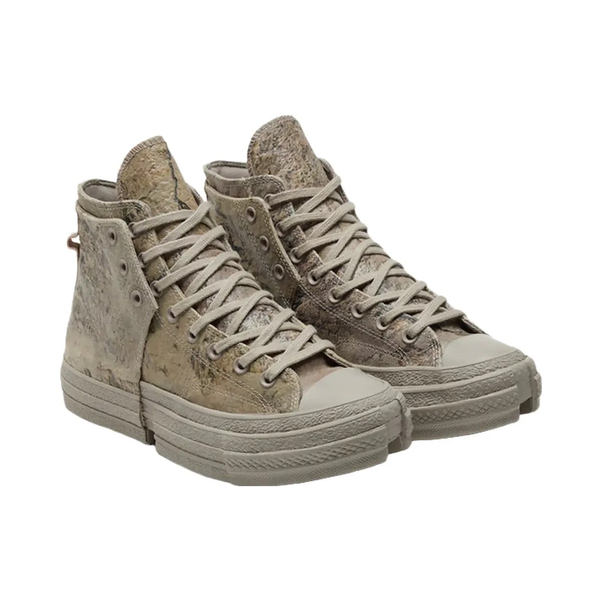 Converse Chuck Taylor All Star 70 Hi 2-In-1 Feng Chen Wang Grey - HypeFly India View 3