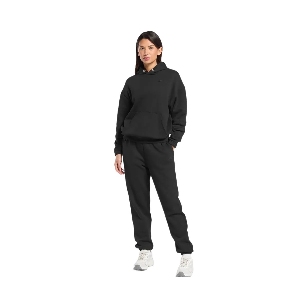 Gymshark Rest Day Sweats 2.0 Oversized Hoodie - Black - HypeFly India View 3