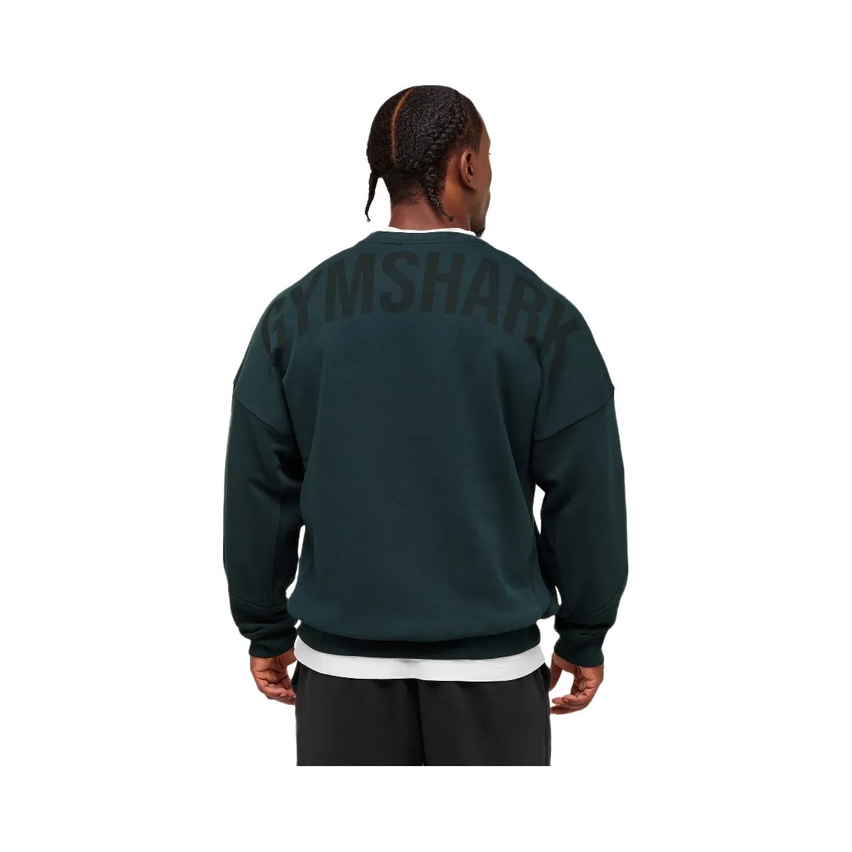 Gymshark Power Crew - Deep Petrol Blue - HypeFly India View 6