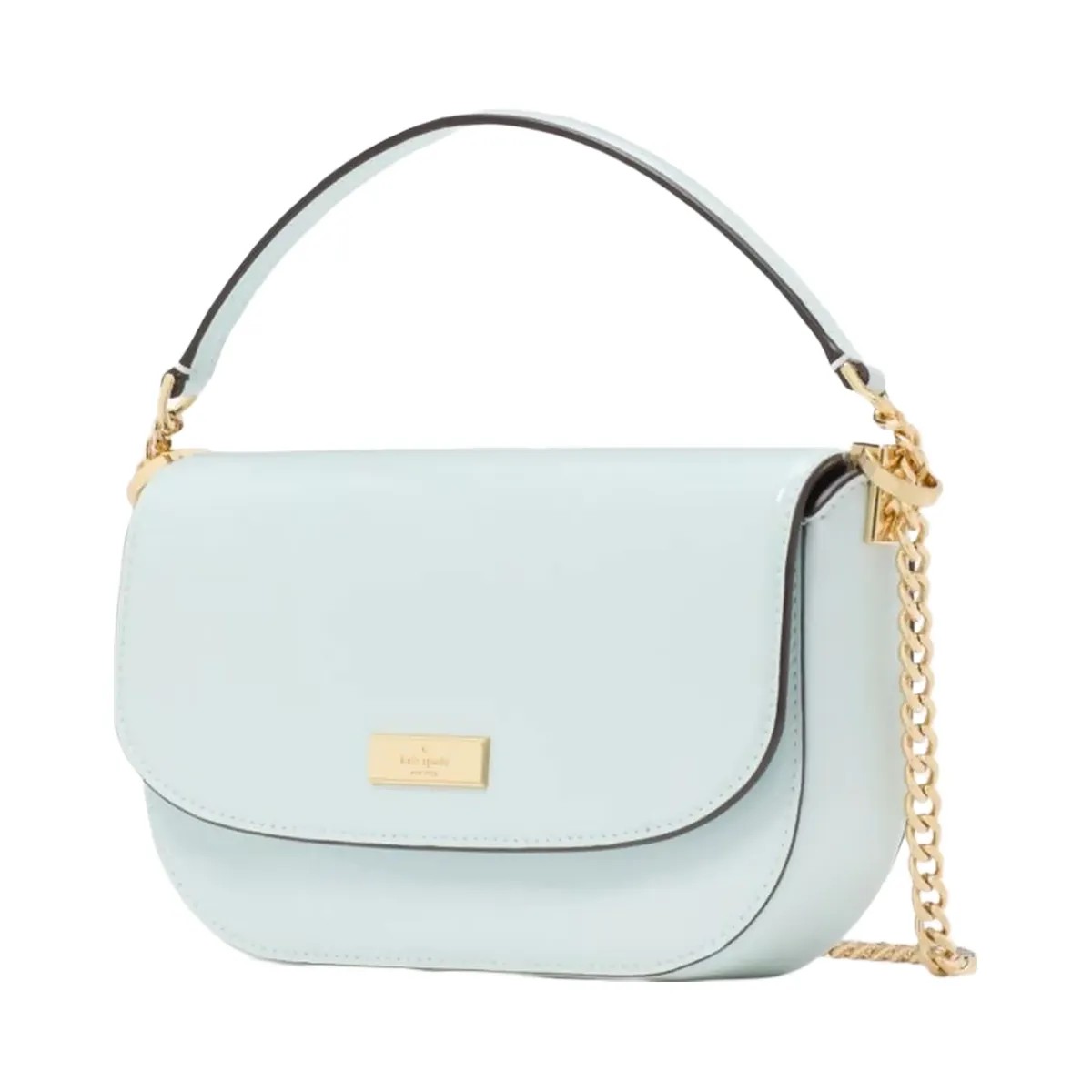 Kate Spade Krista Patent Chain Crossbody Hazy Morning - HypeFly India View 3