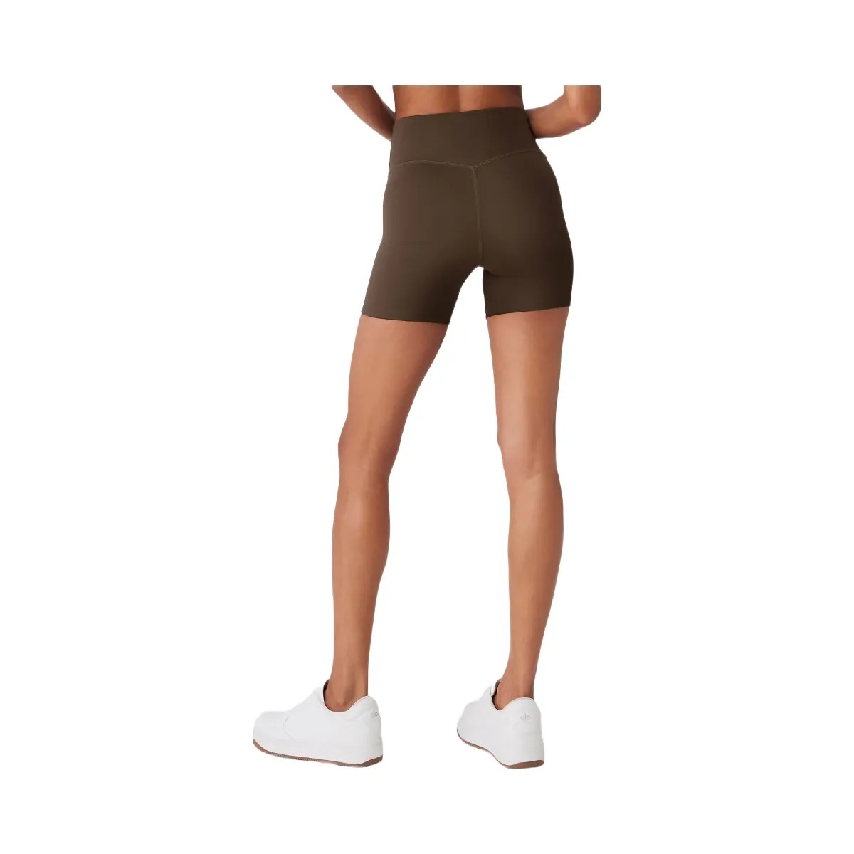 Alo Women's 5" Airlift Energy Short - Espresso - HypeFly India View 3