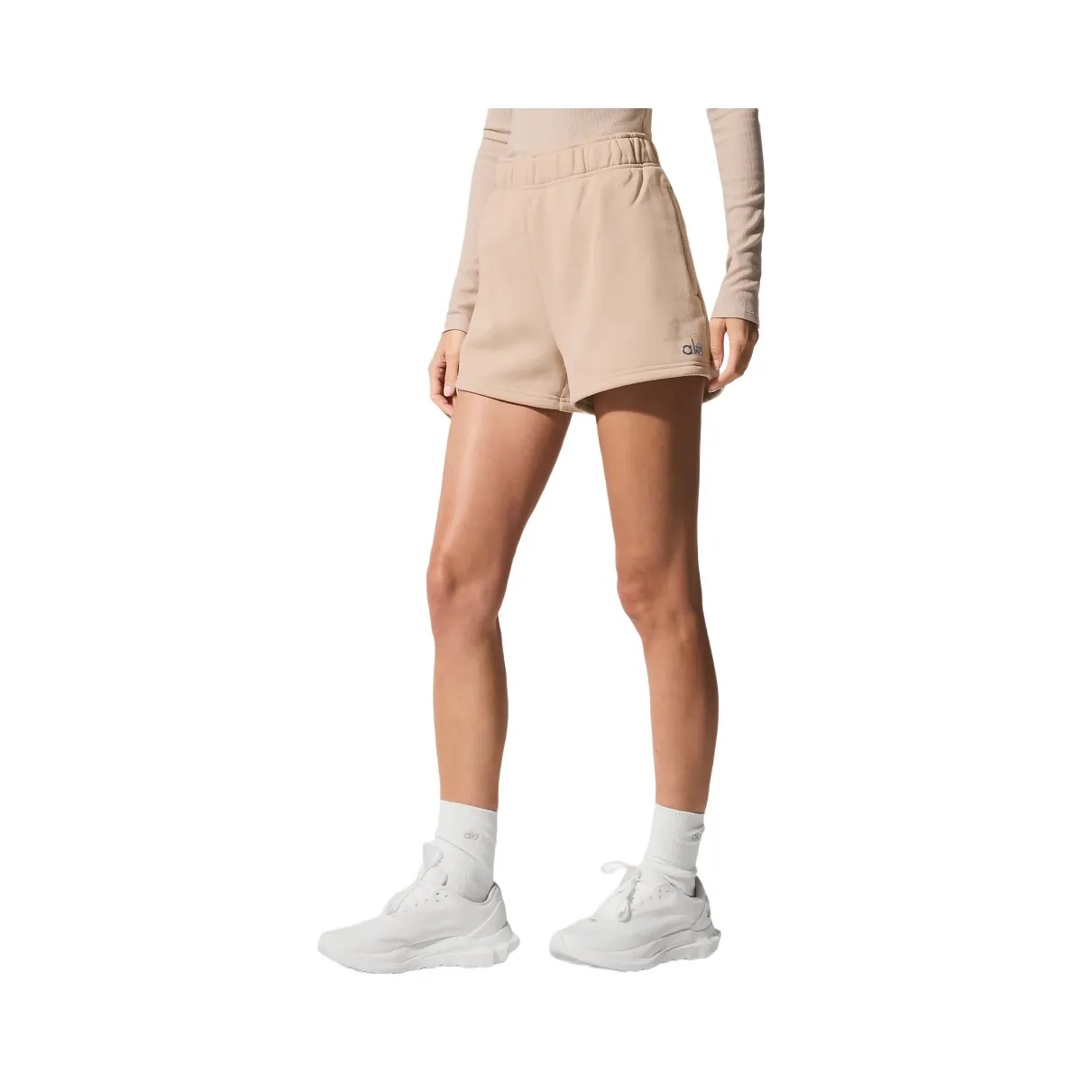 Alo Women's Accolade Short - Macadamia - HypeFly India View 3