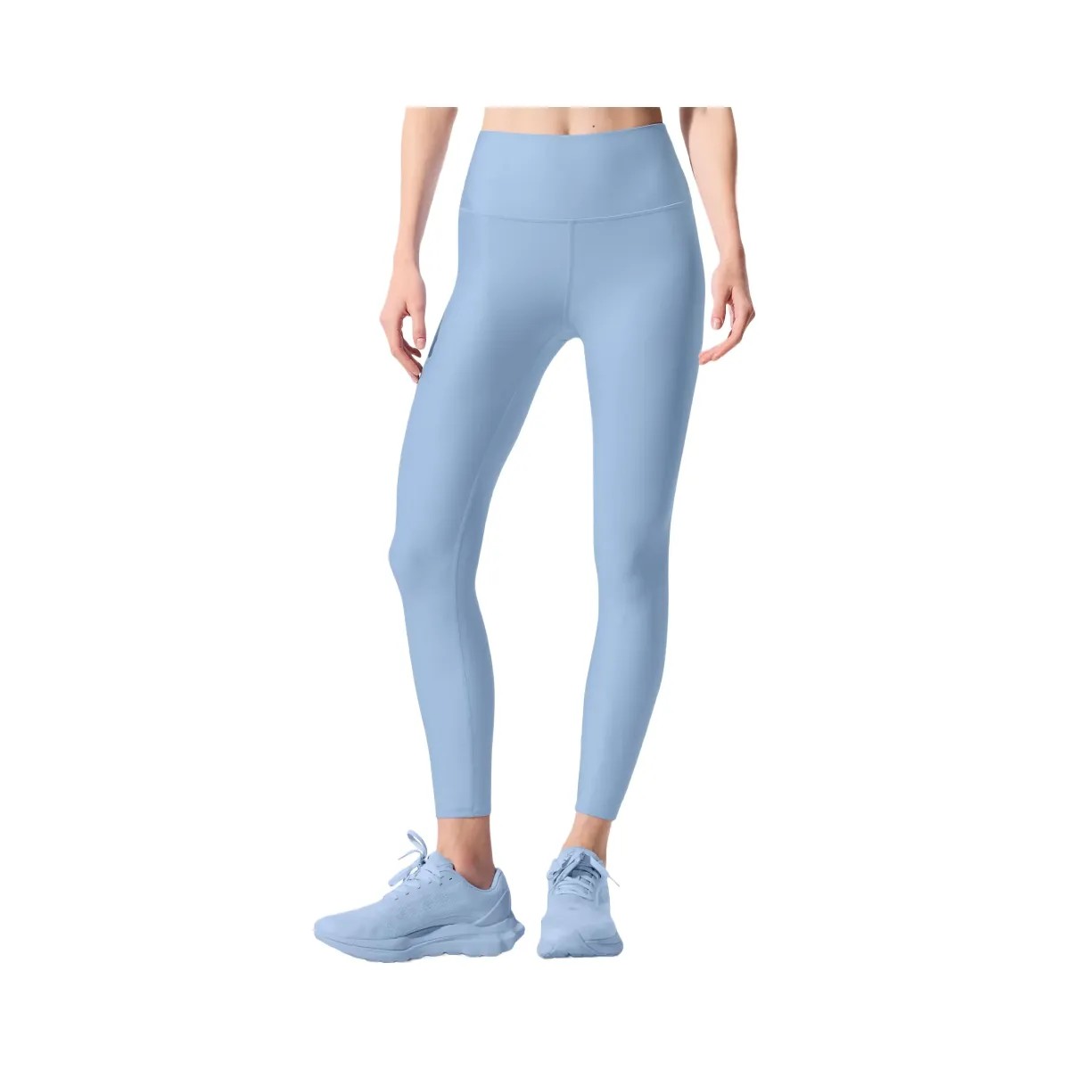 Alo Women's 7/8 High-Waist Airlift Legging - Seashell Blue - HypeFly India View 1