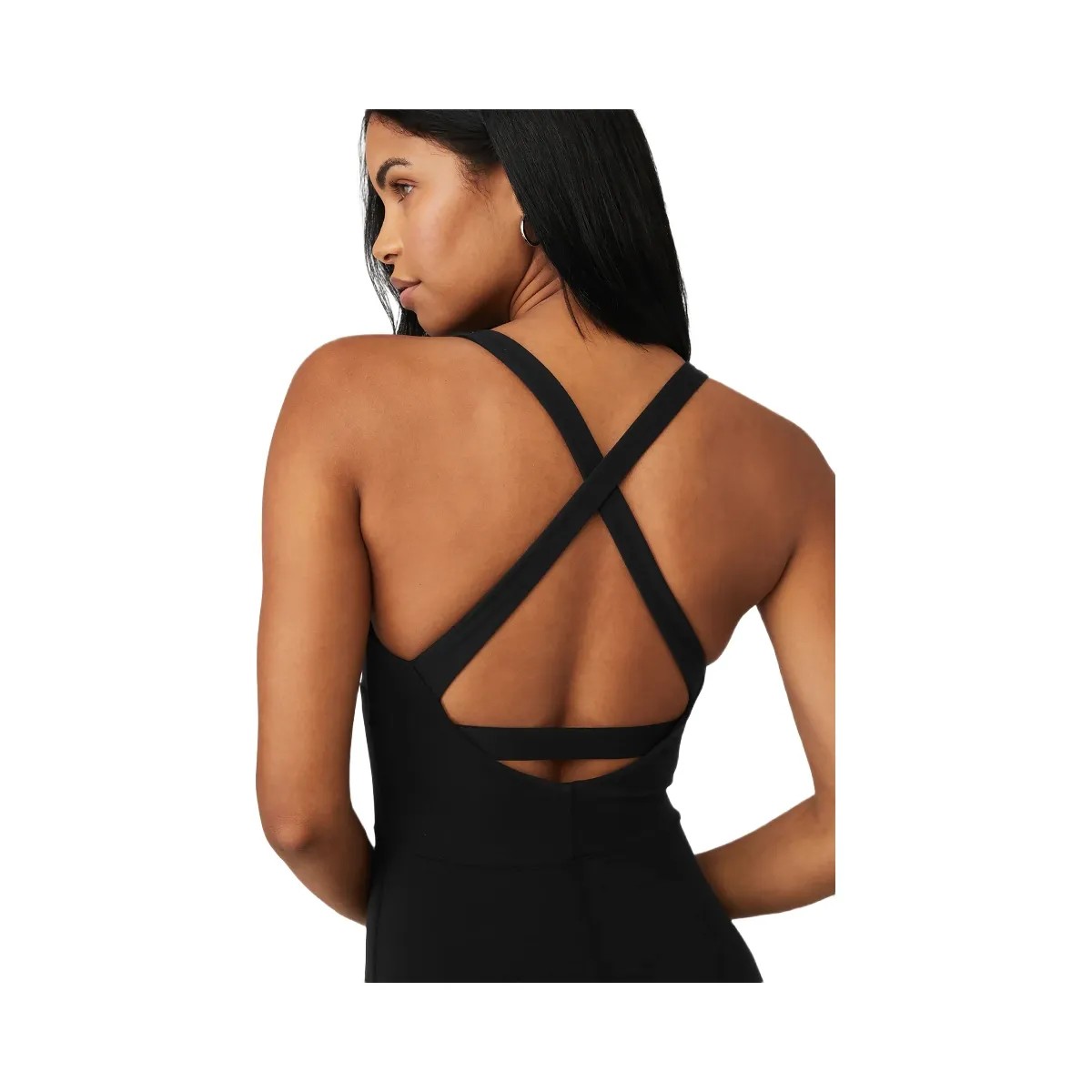 Alo Women's Airbrush Physique Onesie - Black - HypeFly India View 4