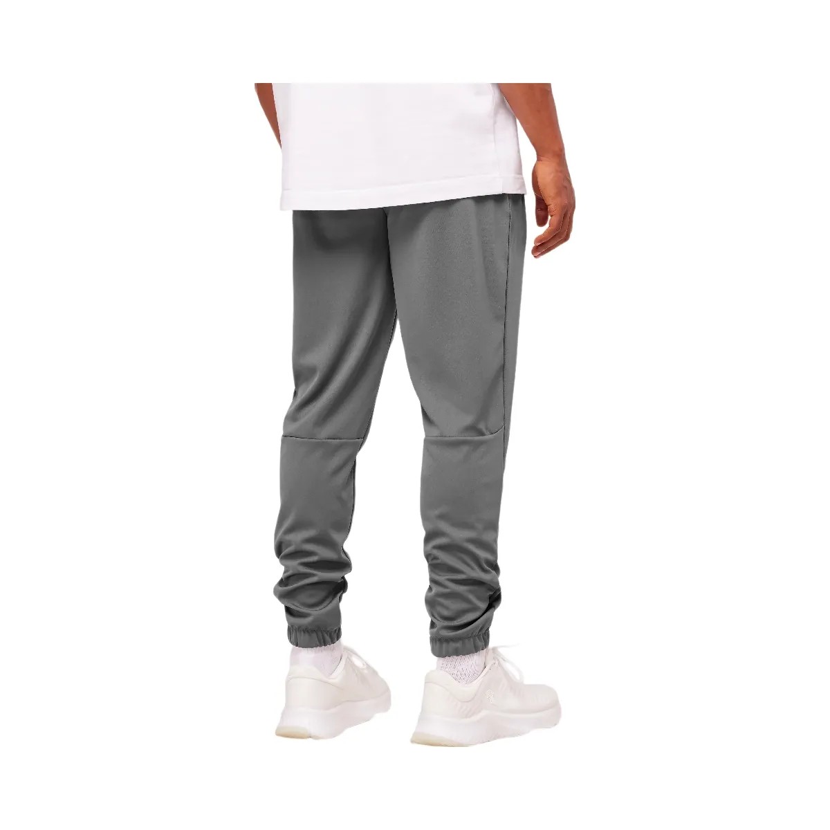 Gymshark Arrival Knit Block Joggers - Dark Grey - HypeFly India View 2