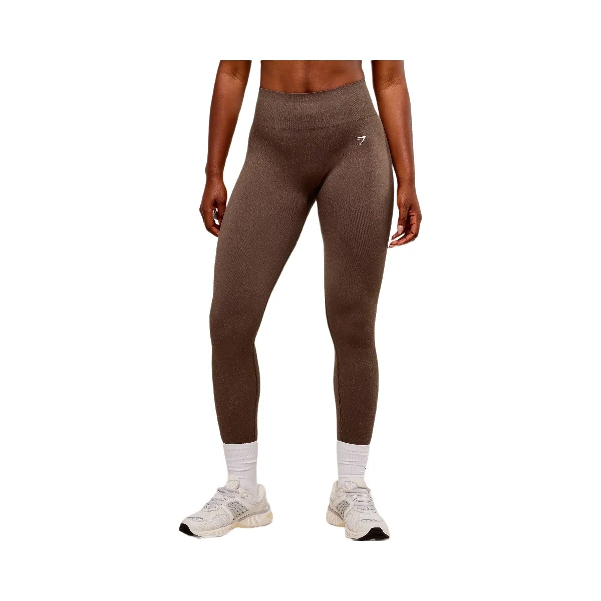 Gymshark Adapt Fleck Seamless Leggings - Soft Brown/Chestnut Pink - HypeFly India View 1