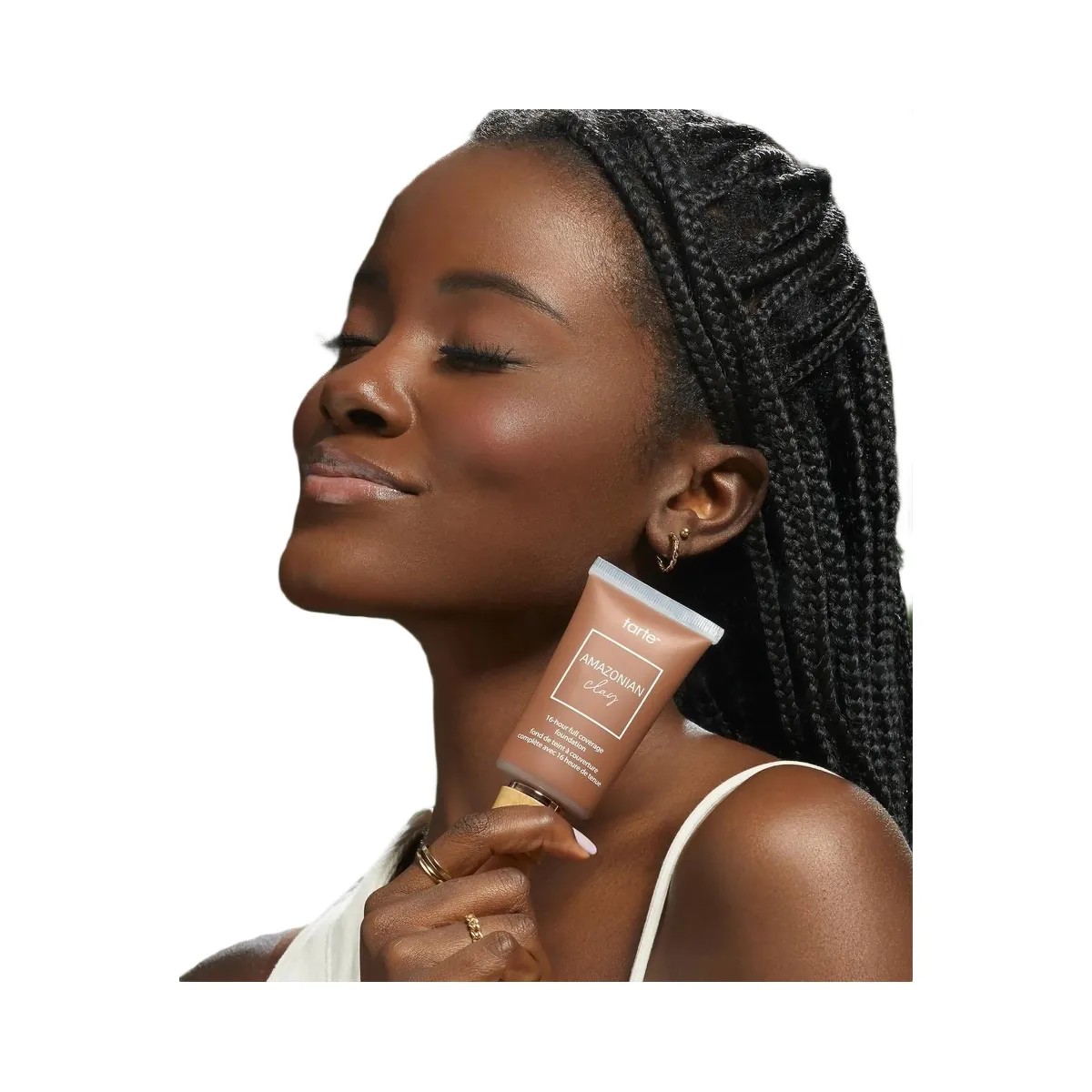 Tarte Travel Size Amazonian Clay 16-Hour Full Coverage Foundation - HypeFly India View 6