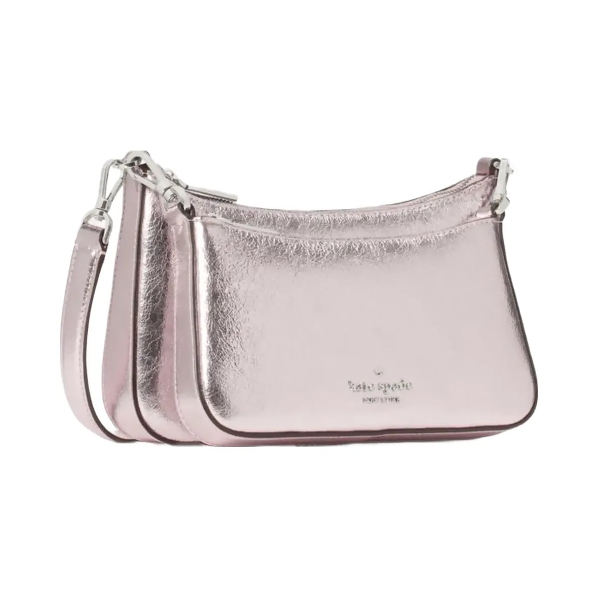 Kate Spade Duet Metallic Small Crossbody Lilac Moonlight - HypeFly India View 1