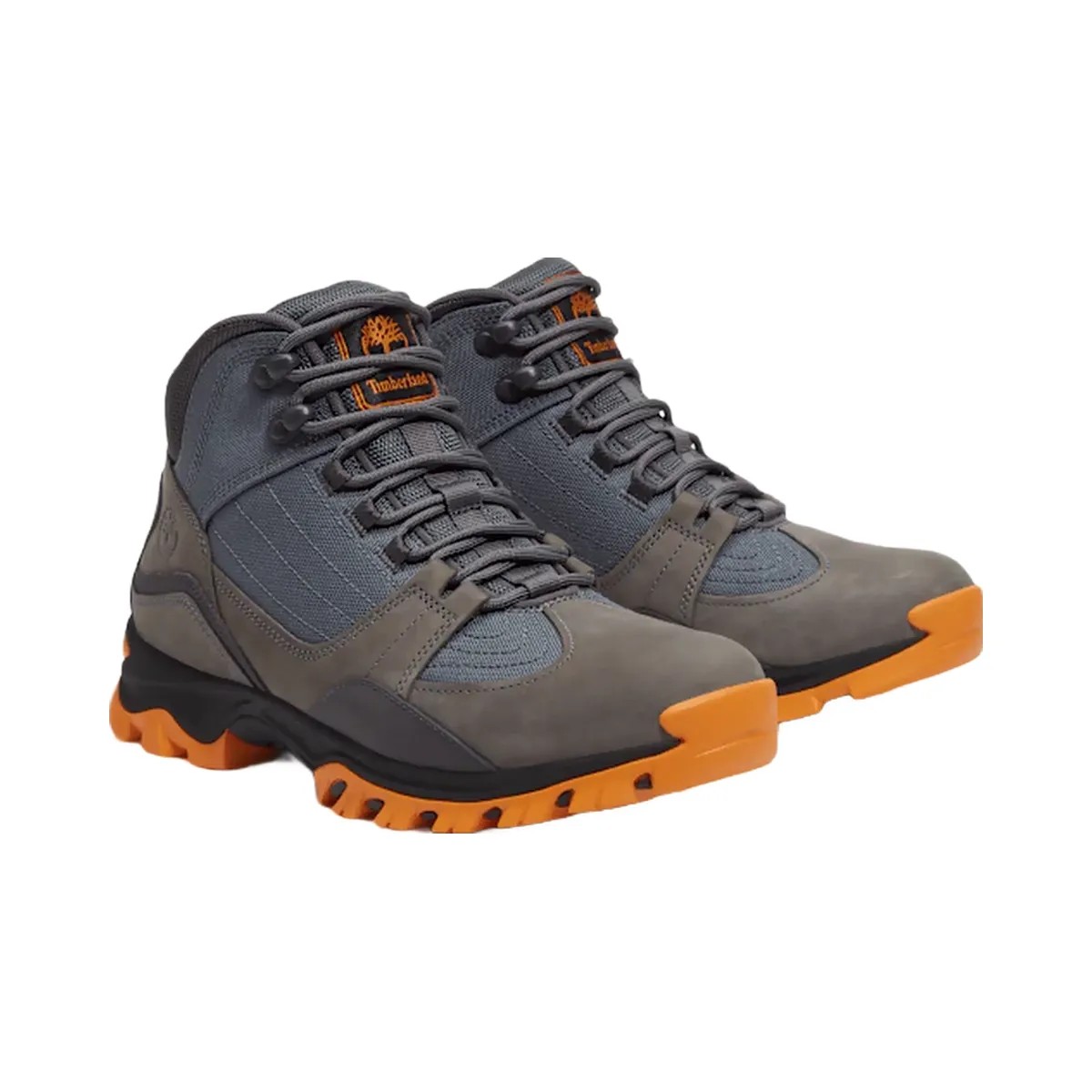 Timberland Mt Maddsen Mid Lace-Up Hiking Boot Dark Grey Nubuck Men'S - HypeFly India View 1