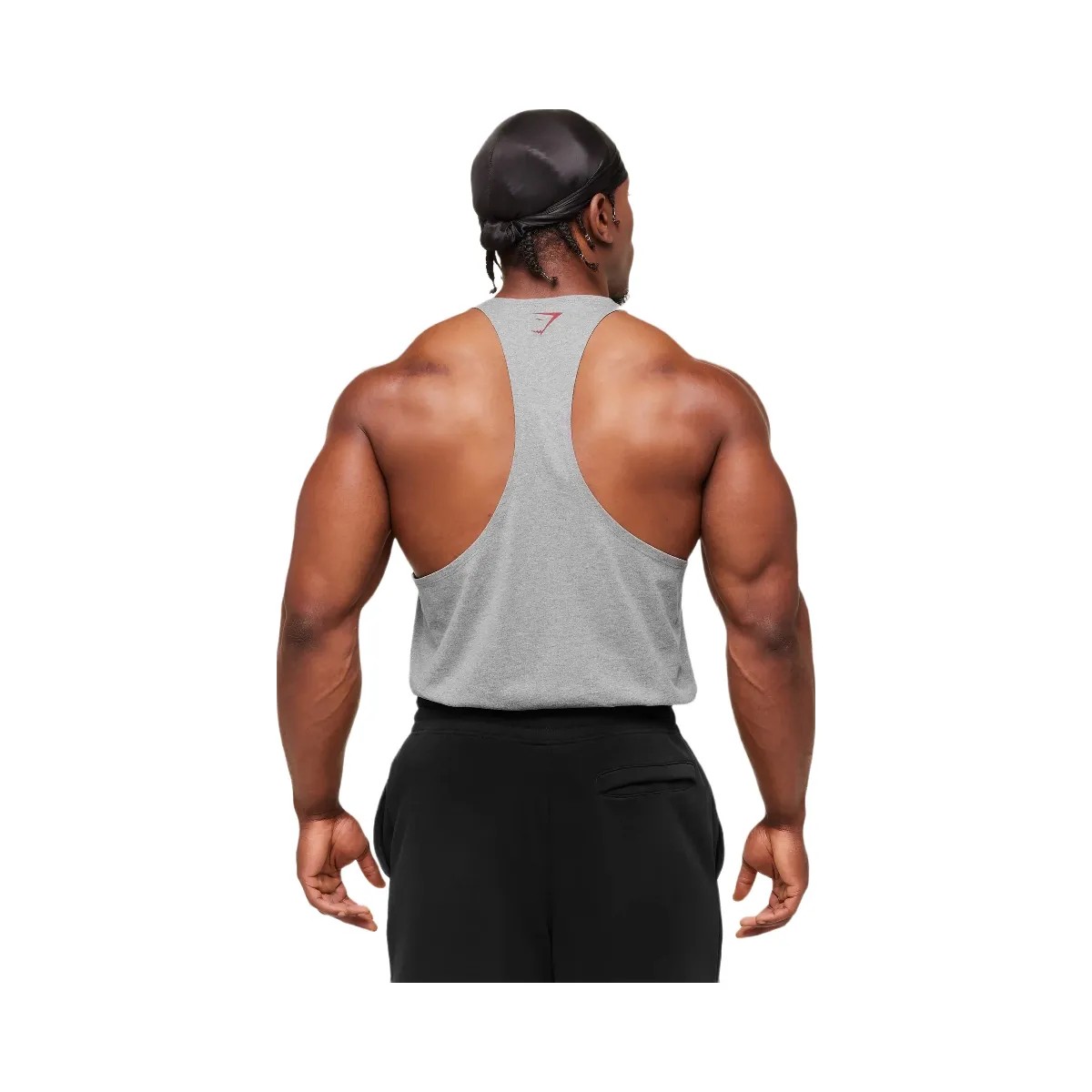Gymshark Power Stringer - Charcoal Core Marl - HypeFly India View 4