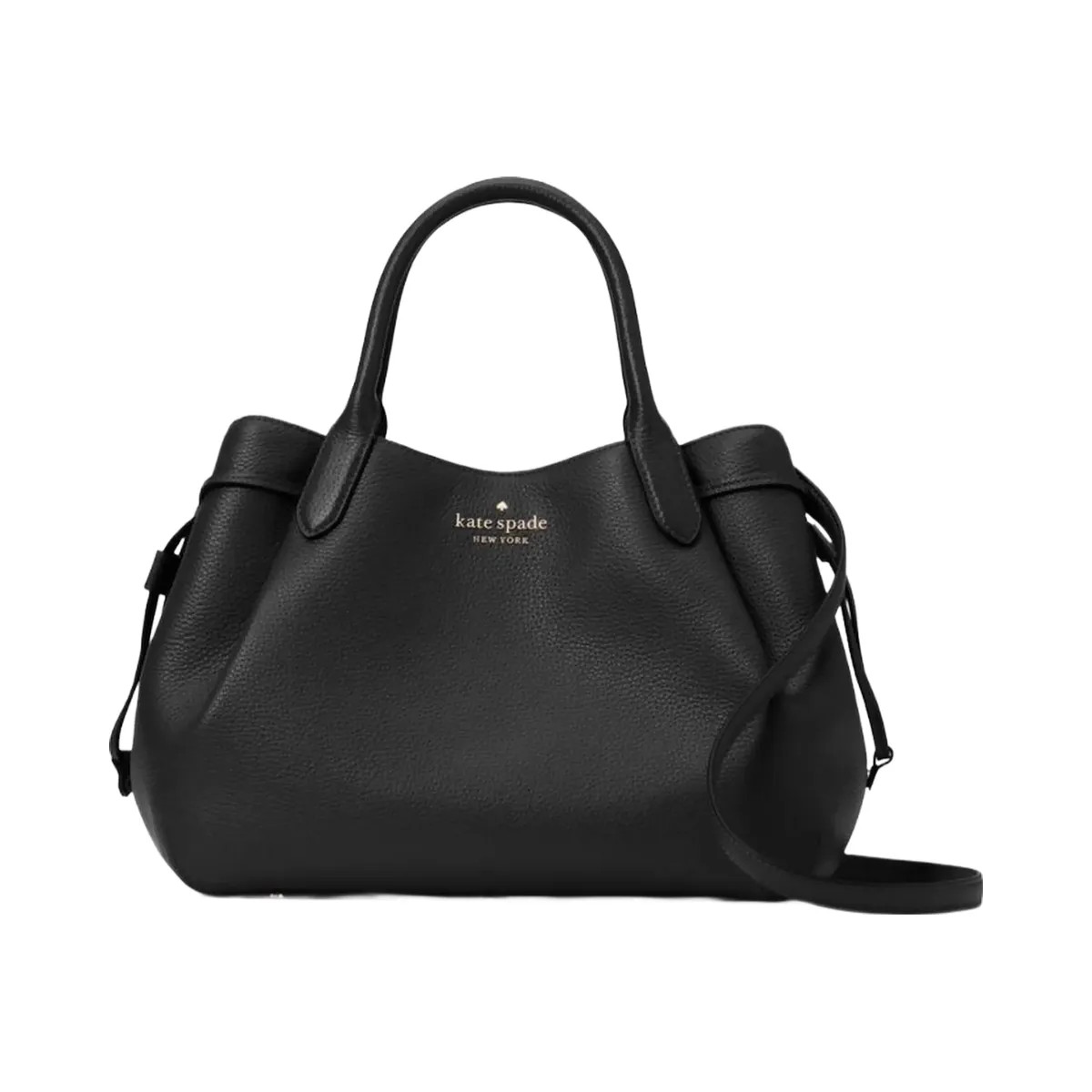 Kate Spade Dumpling Large Satchel Black - HypeFly India View 1