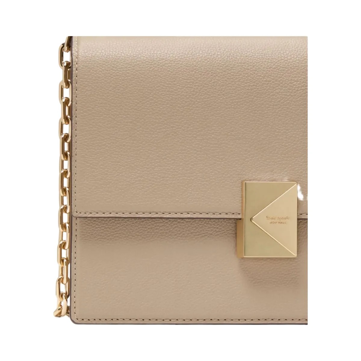 Kate Spade Deco Chain Shoulder Bag Timeless Taupe - HypeFly India View 6