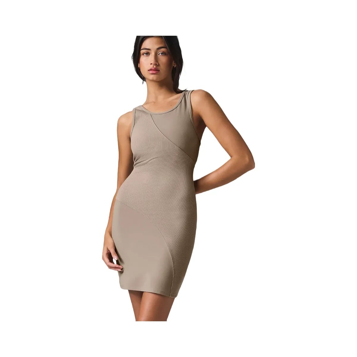 Alo Women's Alosoft Sunbeam Dress - Gravel - HypeFly India View 1