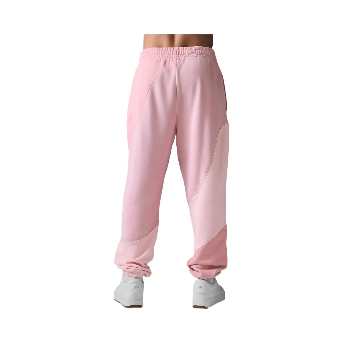 Alo Men's Make Waves Sweatpant - Sunset Pink Tonal - HypeFly India View 3