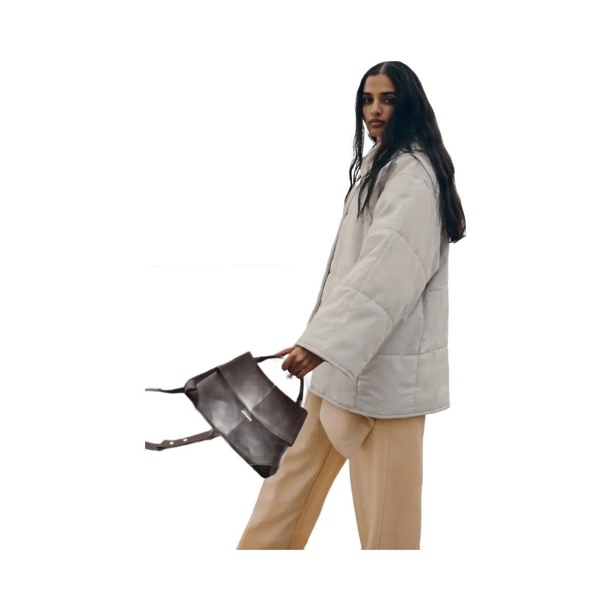 Polene Mokki Textured Ebony - HypeFly India View 7