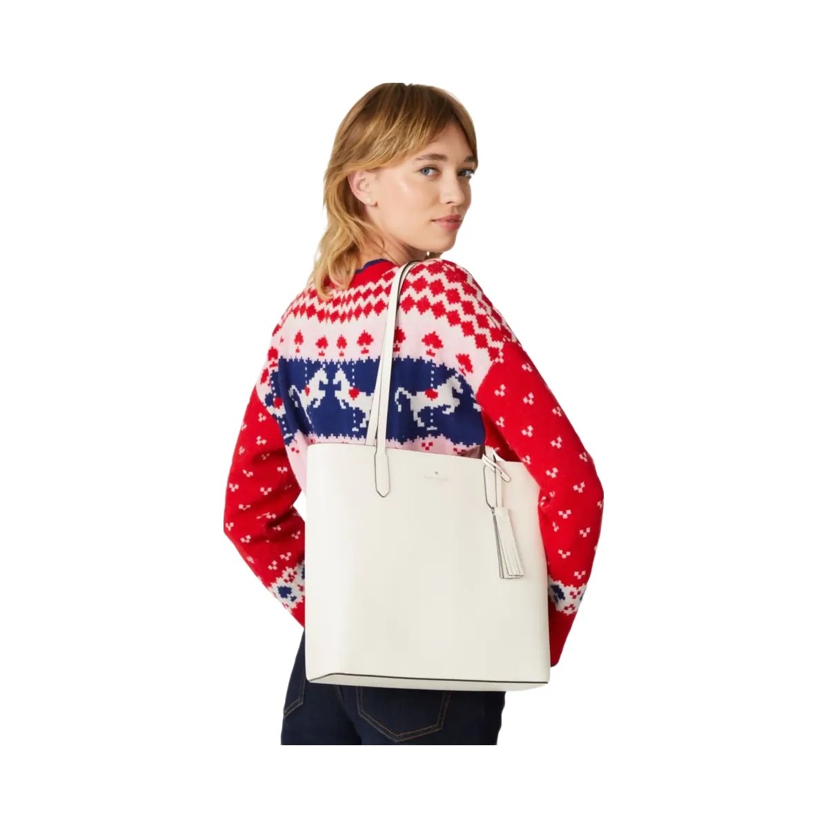 Kate Spade Jana Tote Meringue - HypeFly India View 2