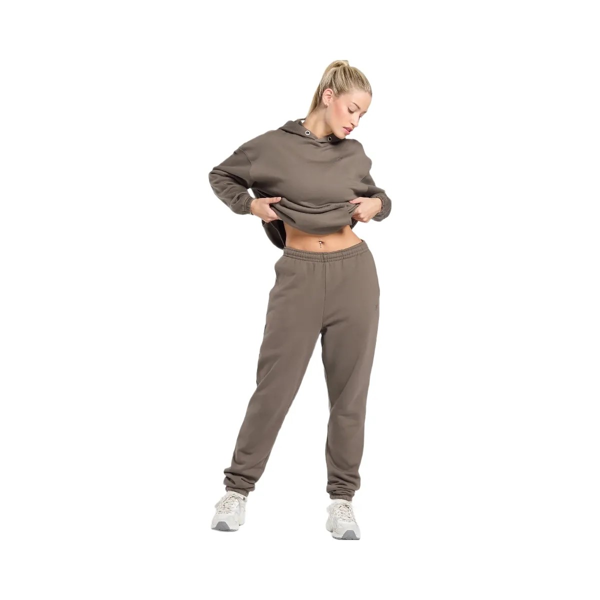 Gymshark Rest Day Sweats 2.0 Oversized Hoodie - Camo Brown - HypeFly India View 4
