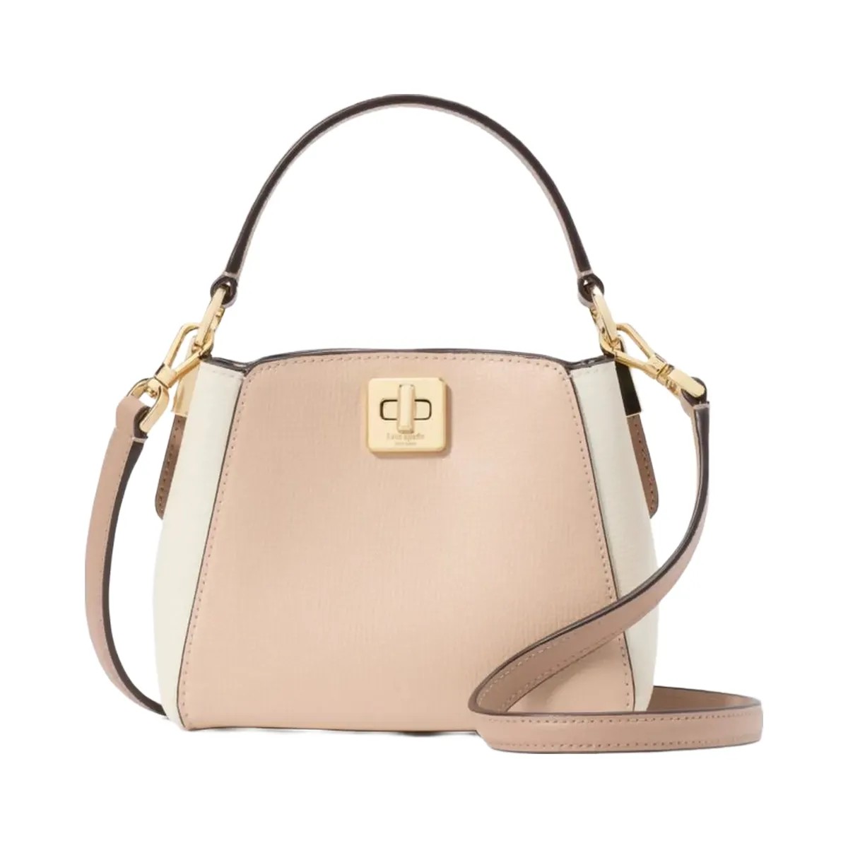Kate Spade Phoebe Mini Top Handle Crossbody Toasted Hazelnut Multi - HypeFly India View 1