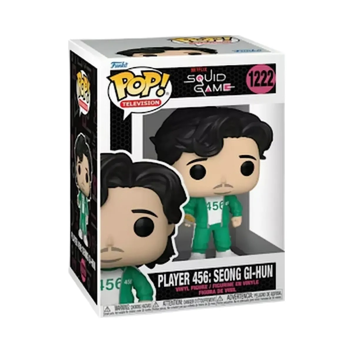 Funko Pop! Television: Squid Game - Player 456: Seong Gi-Hun, #1222 - HypeFly India View 1