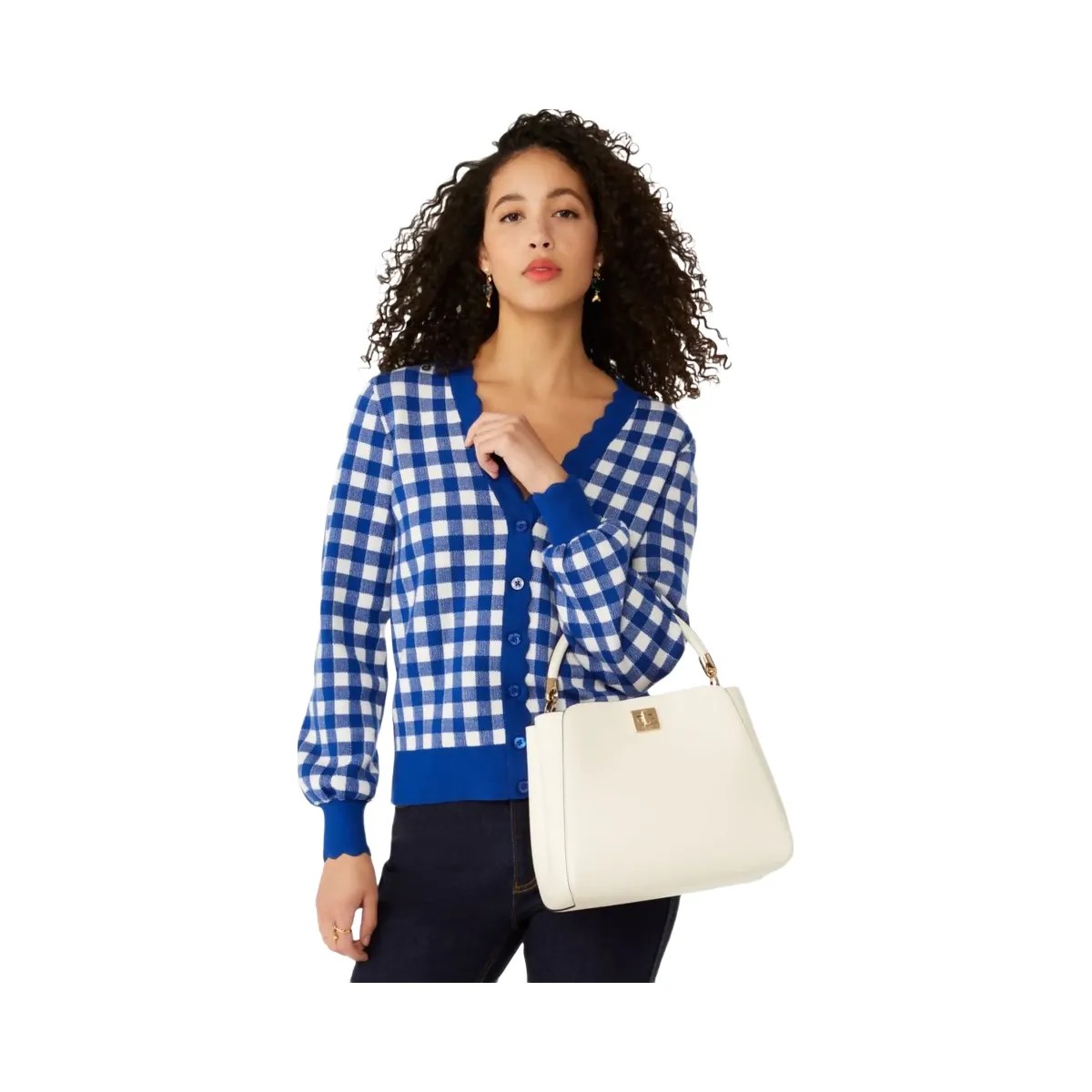 Kate Spade Phoebe Medium Top Handle Satchel Meringue - HypeFly India View 2