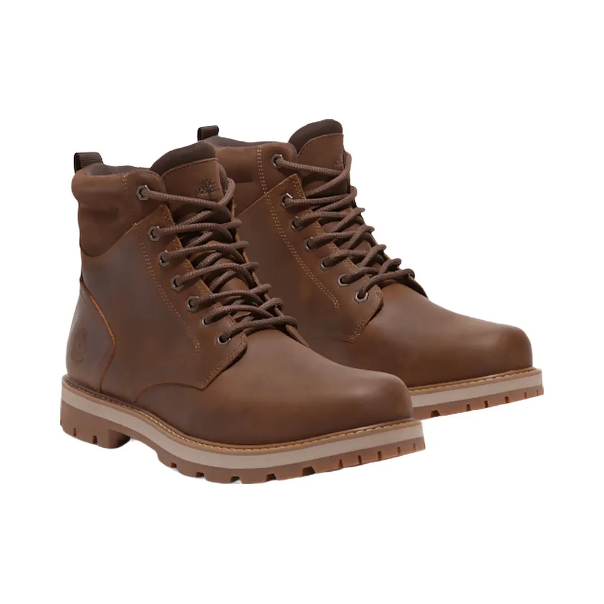 Timberland Britton Road Waterproof Boot Rust Full-Grain Men'S - HypeFly India View 1