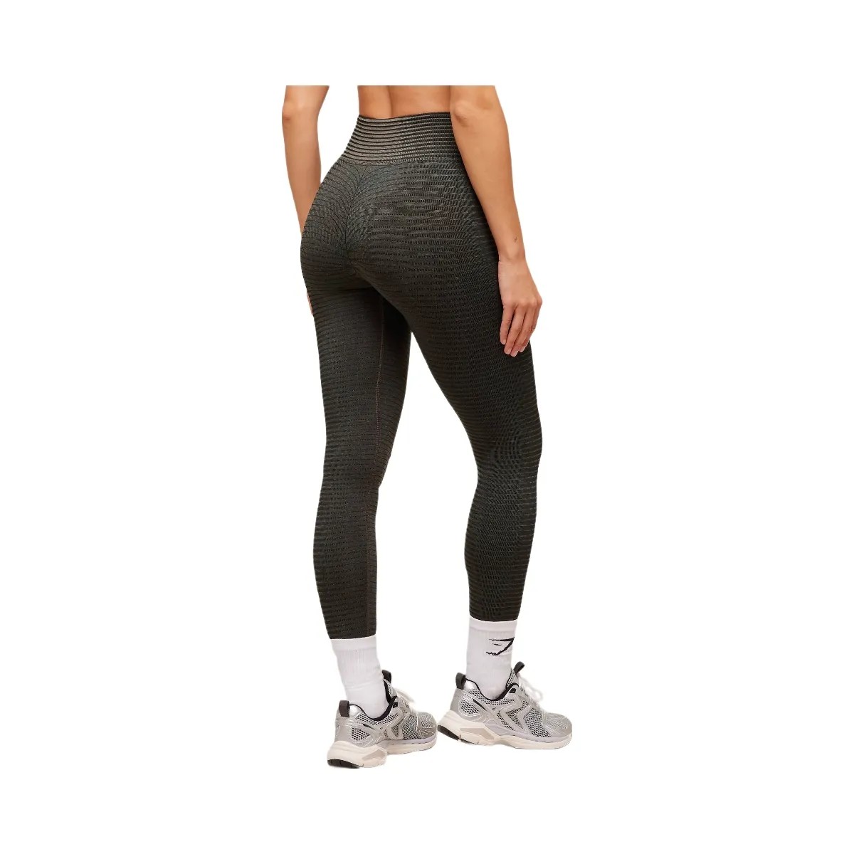 Gymshark Sport Seamless Leggings - Camo Brown/Black - HypeFly India View 2