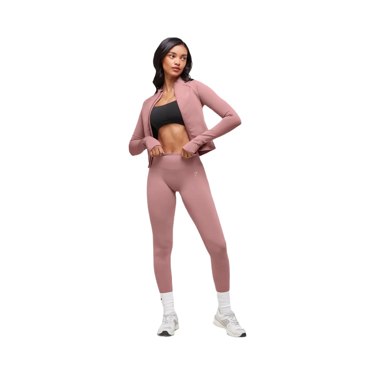 Gymshark Soft Sculpt Leggings - Calm Pink - HypeFly India View 1