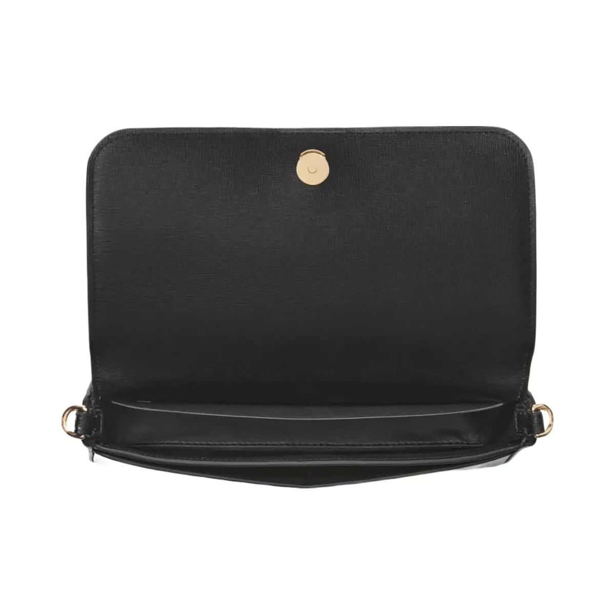 Kate Spade Devin Flap Chain Wallet Black - HypeFly India View 3