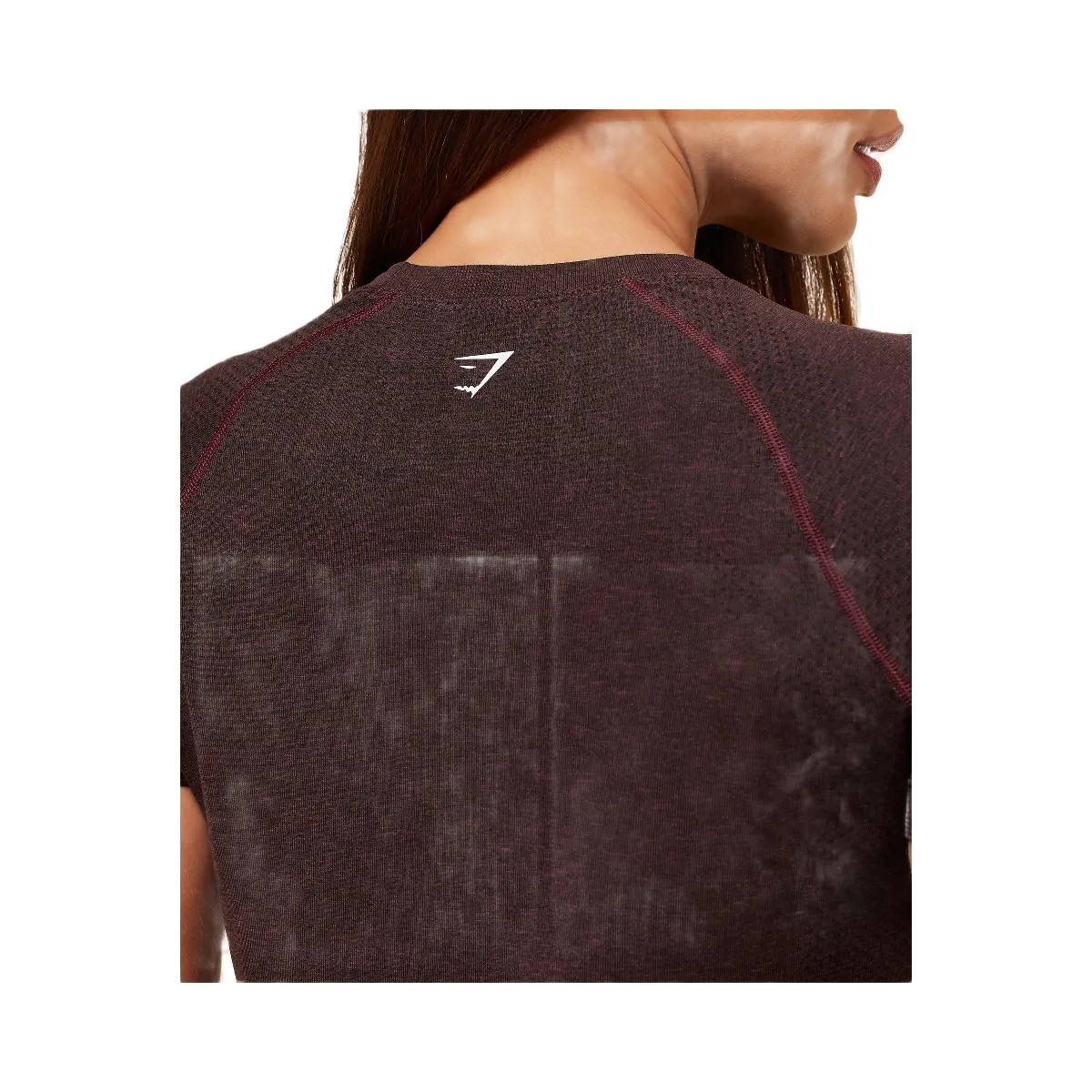 Gymshark Vital Light T-Shirt - Rich Maroon/Marl - HypeFly India View 5