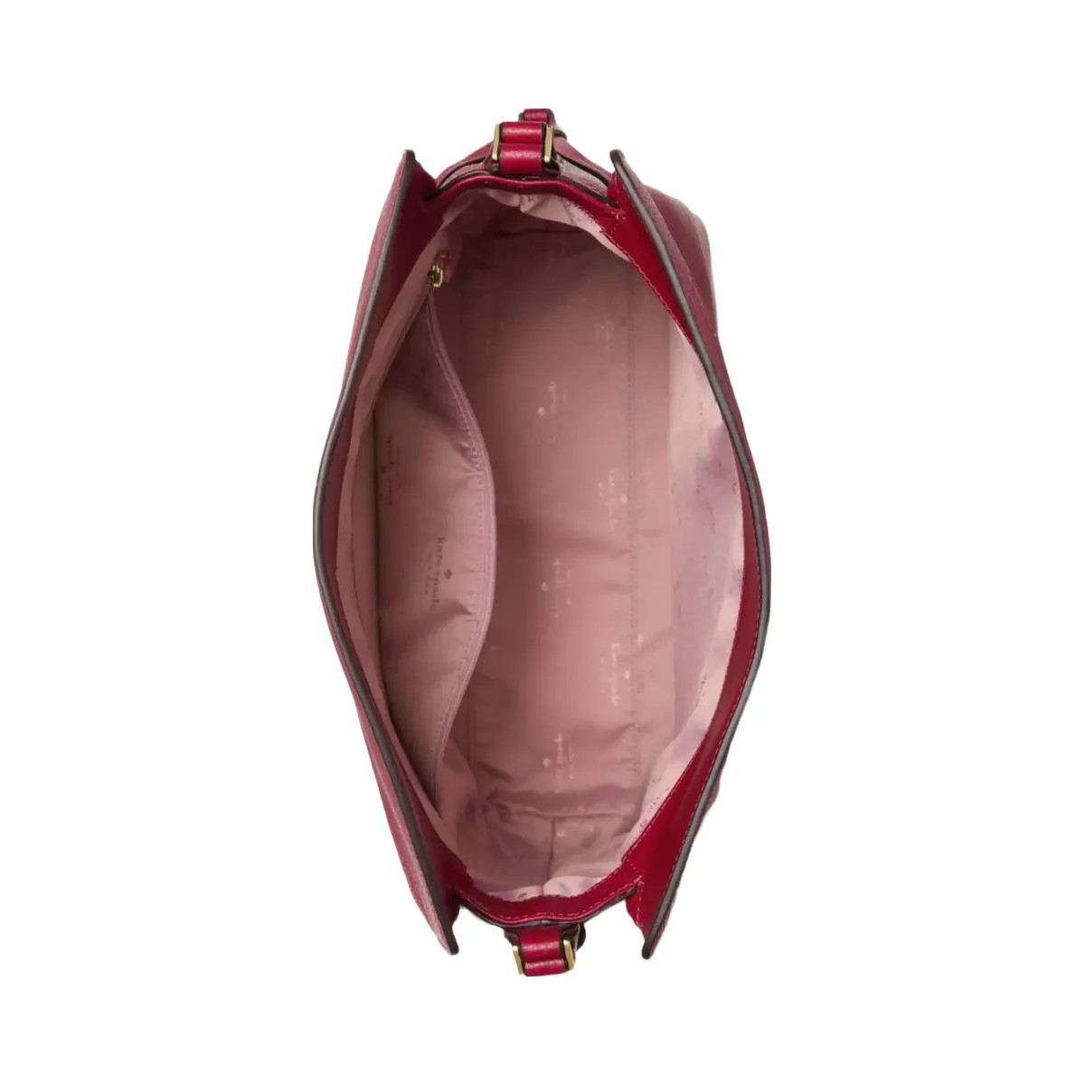 Kate Spade Dumpling Large Shoulder Bag Red Jam - HypeFly India View 3