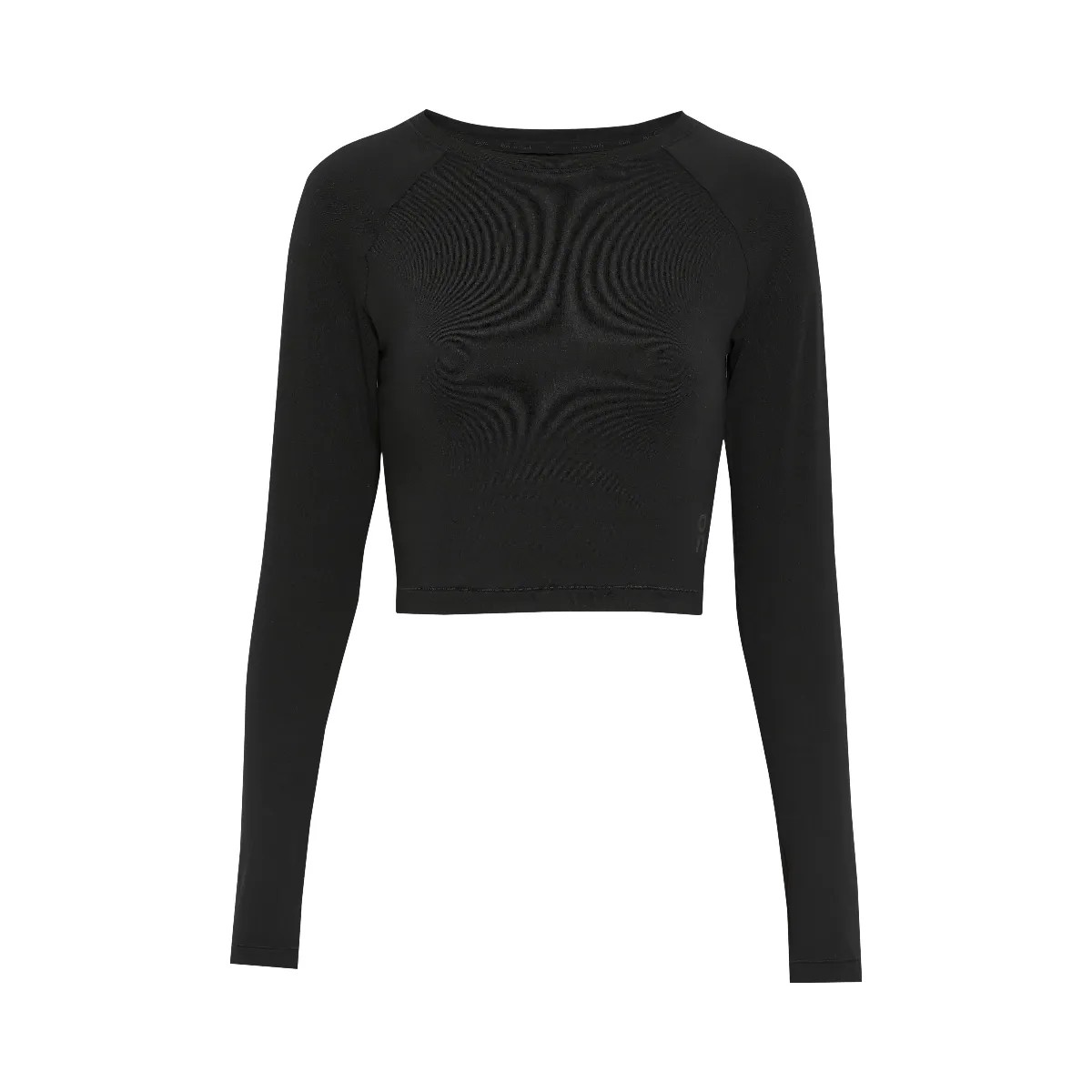 On Movement Long-T Crop Black - HypeFly India View 1