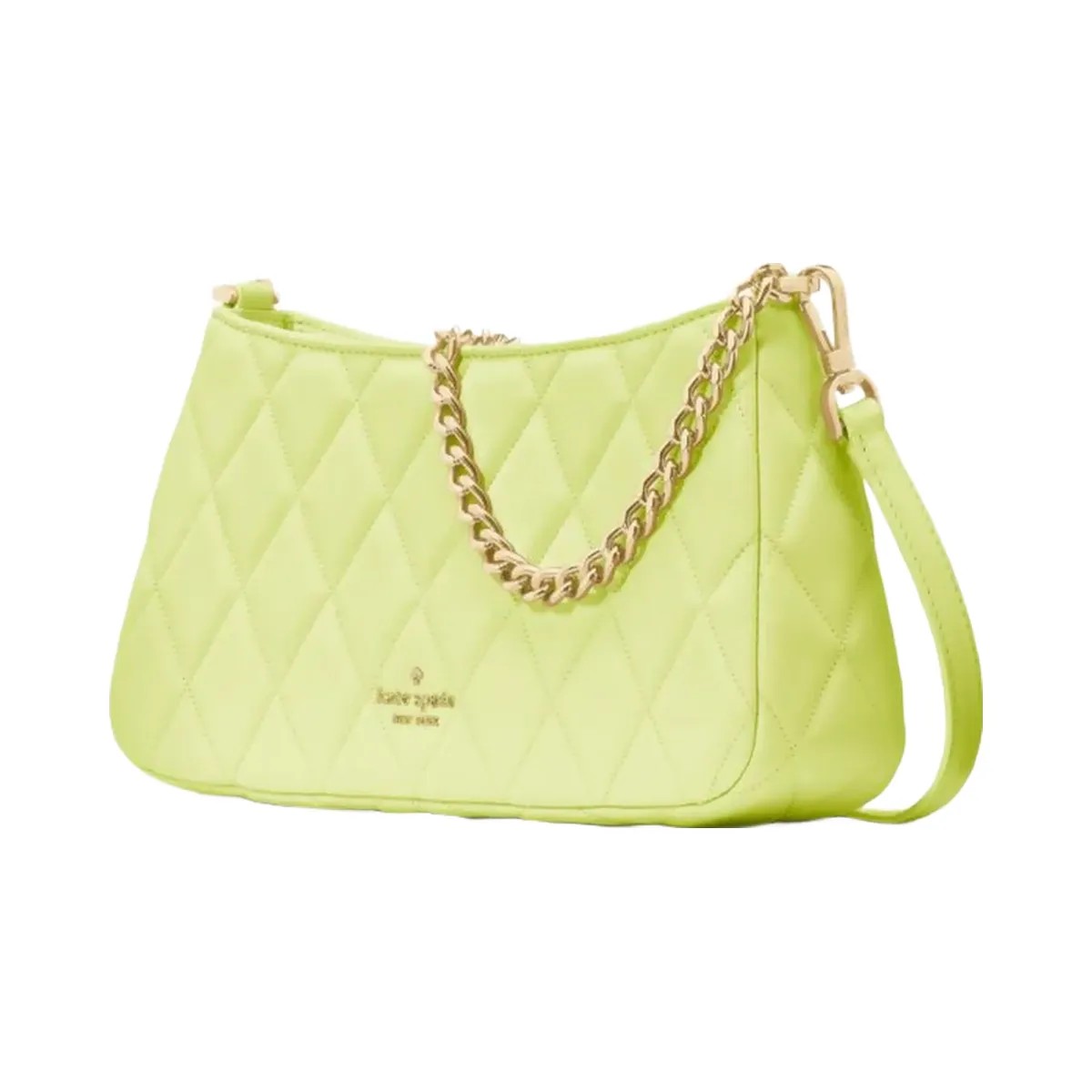 Kate Spade Carey Small Convertible Crossbody Lime Slushy - HypeFly India View 3