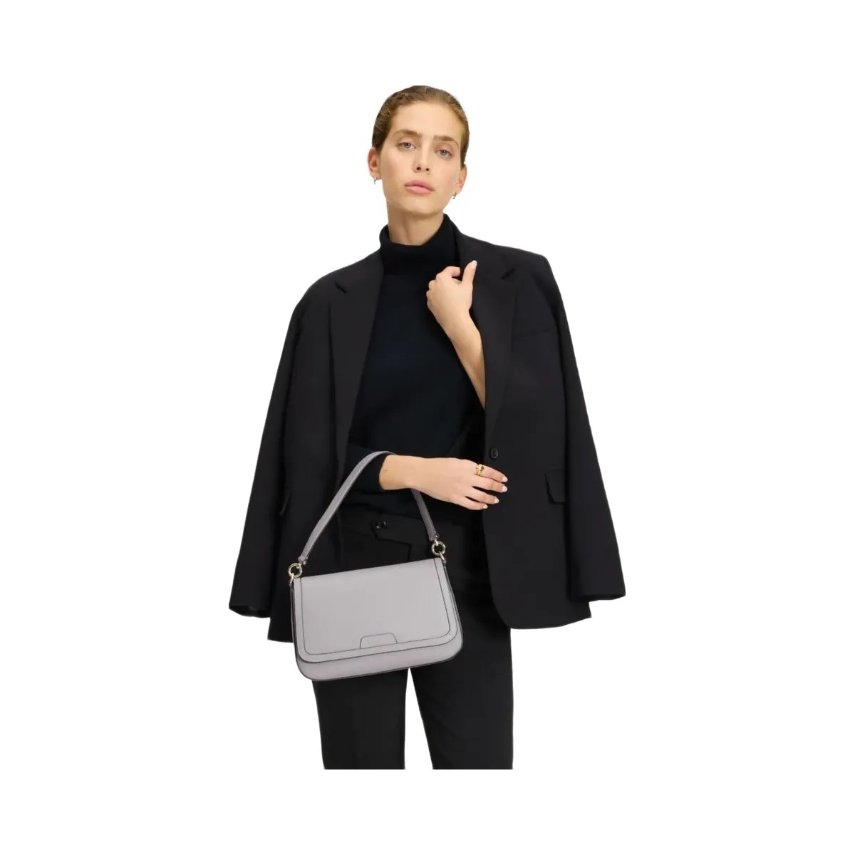 Kate Spade Hudson Convertible Flap Shoulder Bag Mountain Grey - HypeFly India View 2