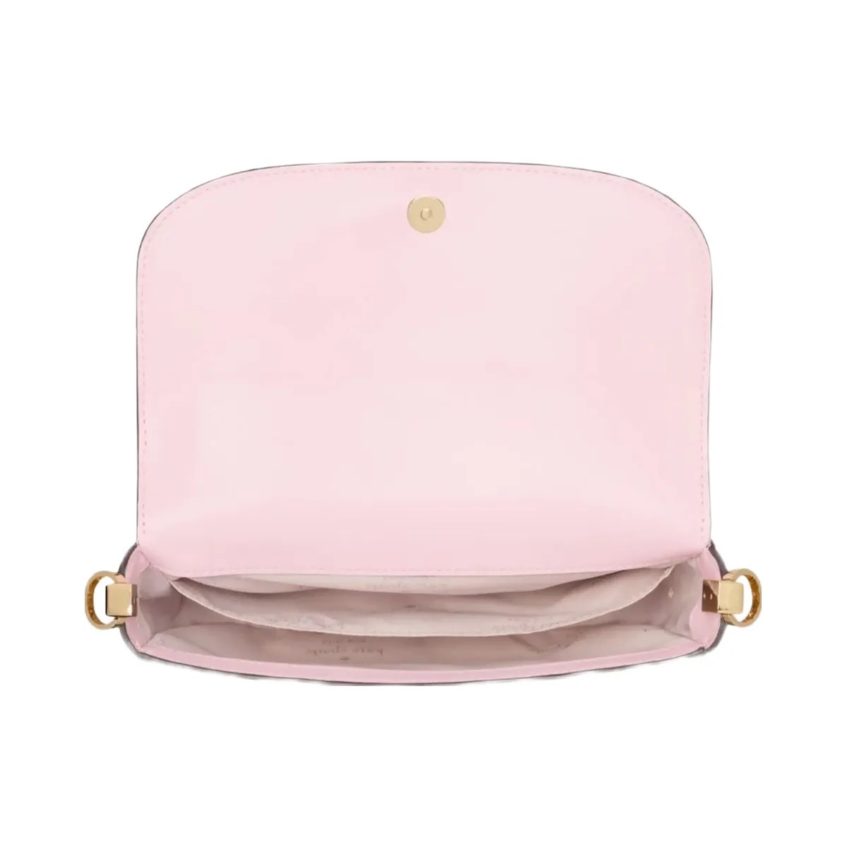 Kate Spade Krista Patent Chain Crossbody Pink Horizon - HypeFly India View 4