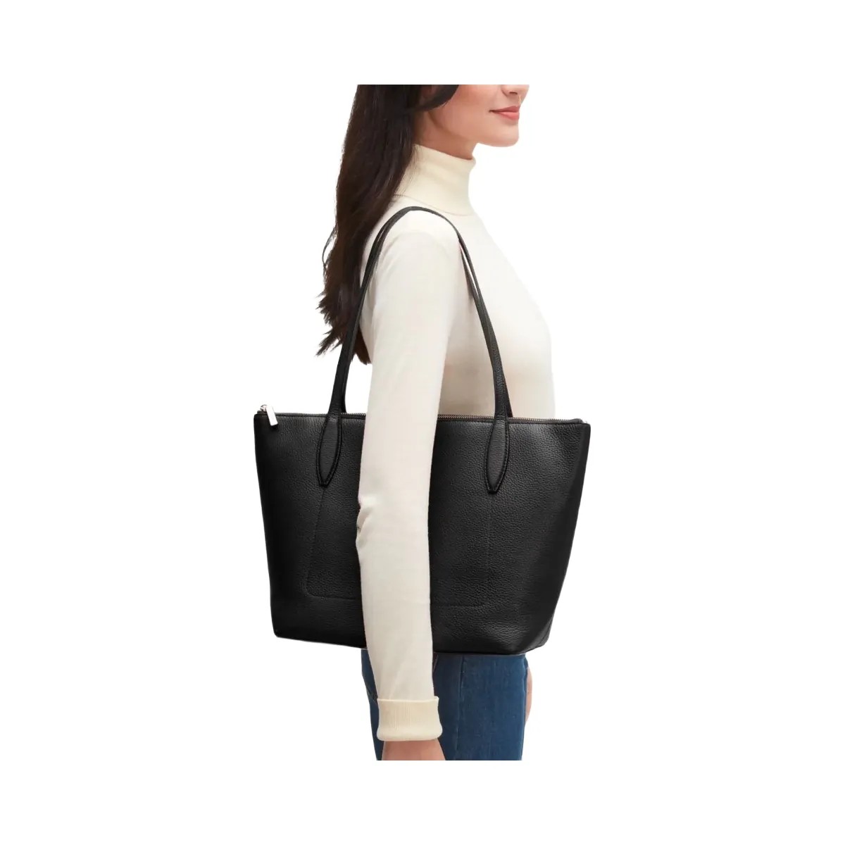Kate Spade Harlow Medium Tote Black - HypeFly India View 2