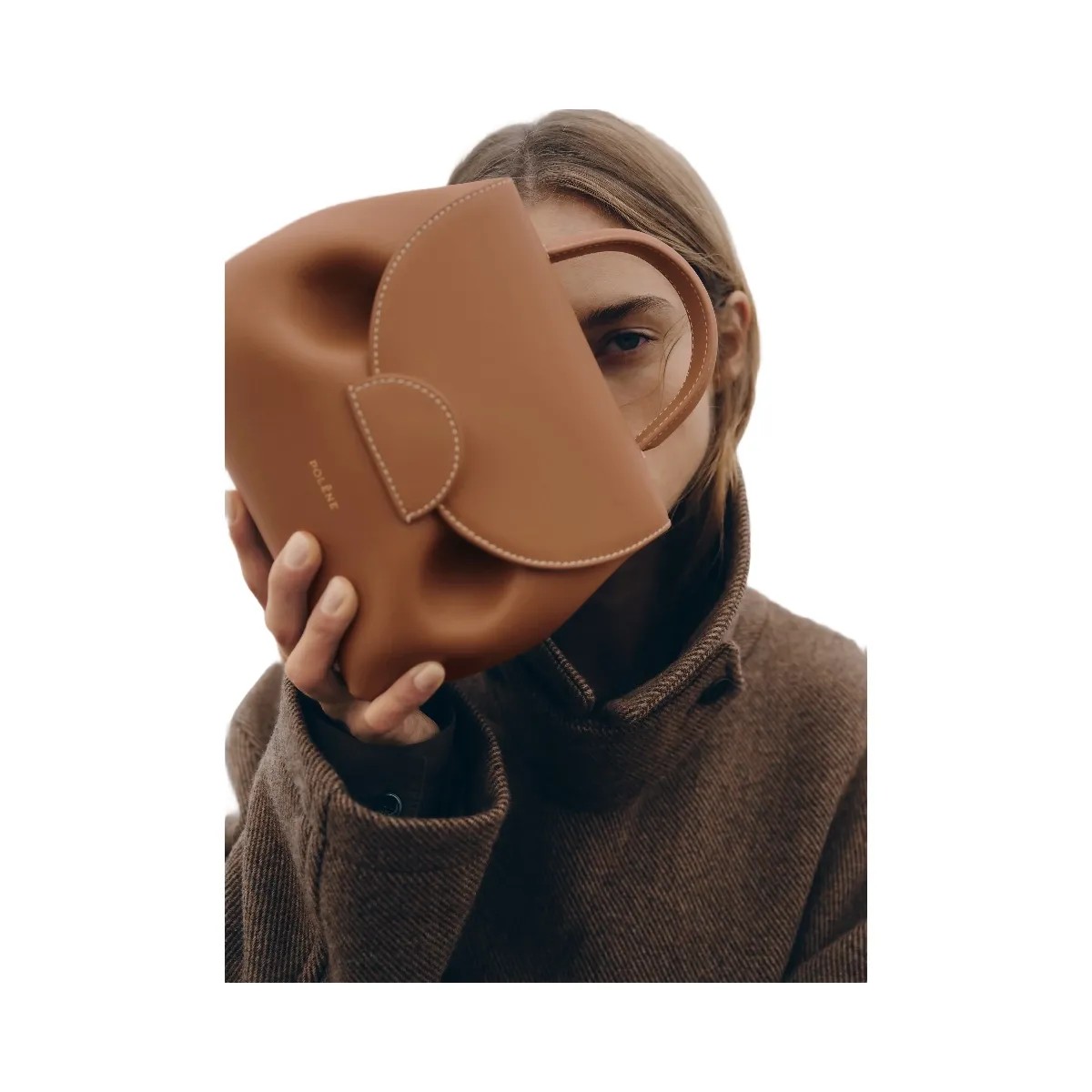 Polene Numero Un Nano Smooth Camel - HypeFly India View 5