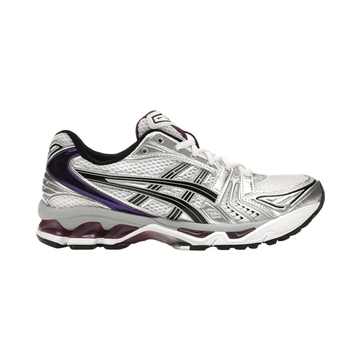Asics Gel-Kayano 14 White Dark Grape (Women'S) - HypeFly India View 1