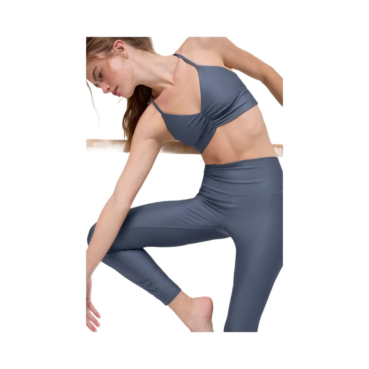Alo Women's Airlift Divine Bra - Bluestone - HypeFly India View 4