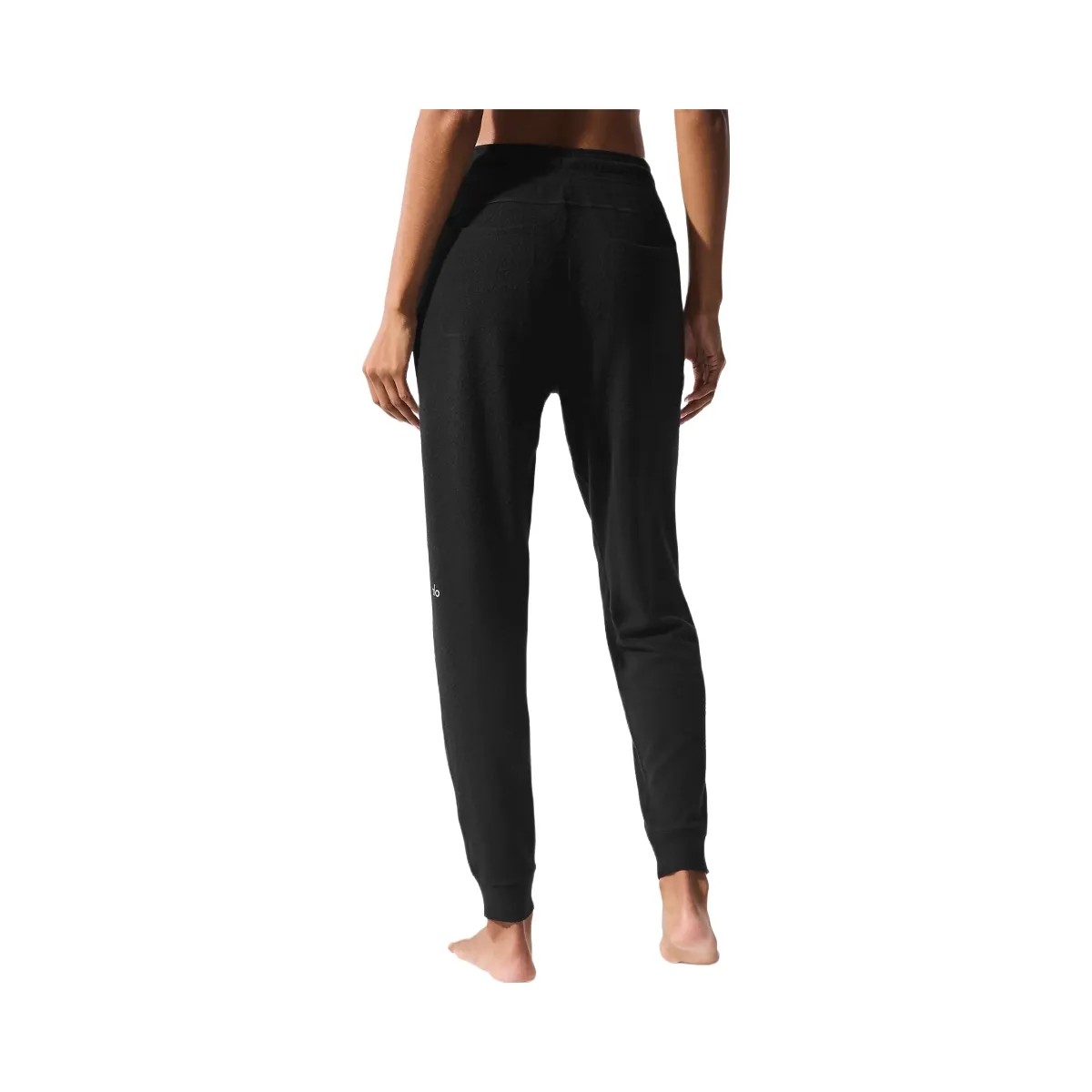 Alo Women's Soho Sweatpant - Black - HypeFly India View 1